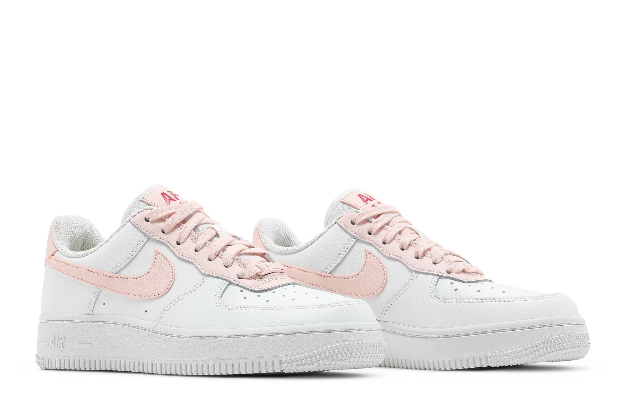 (Women) Nike Air Force 1 '07 'White University Red' 315115-167 - Image 8
