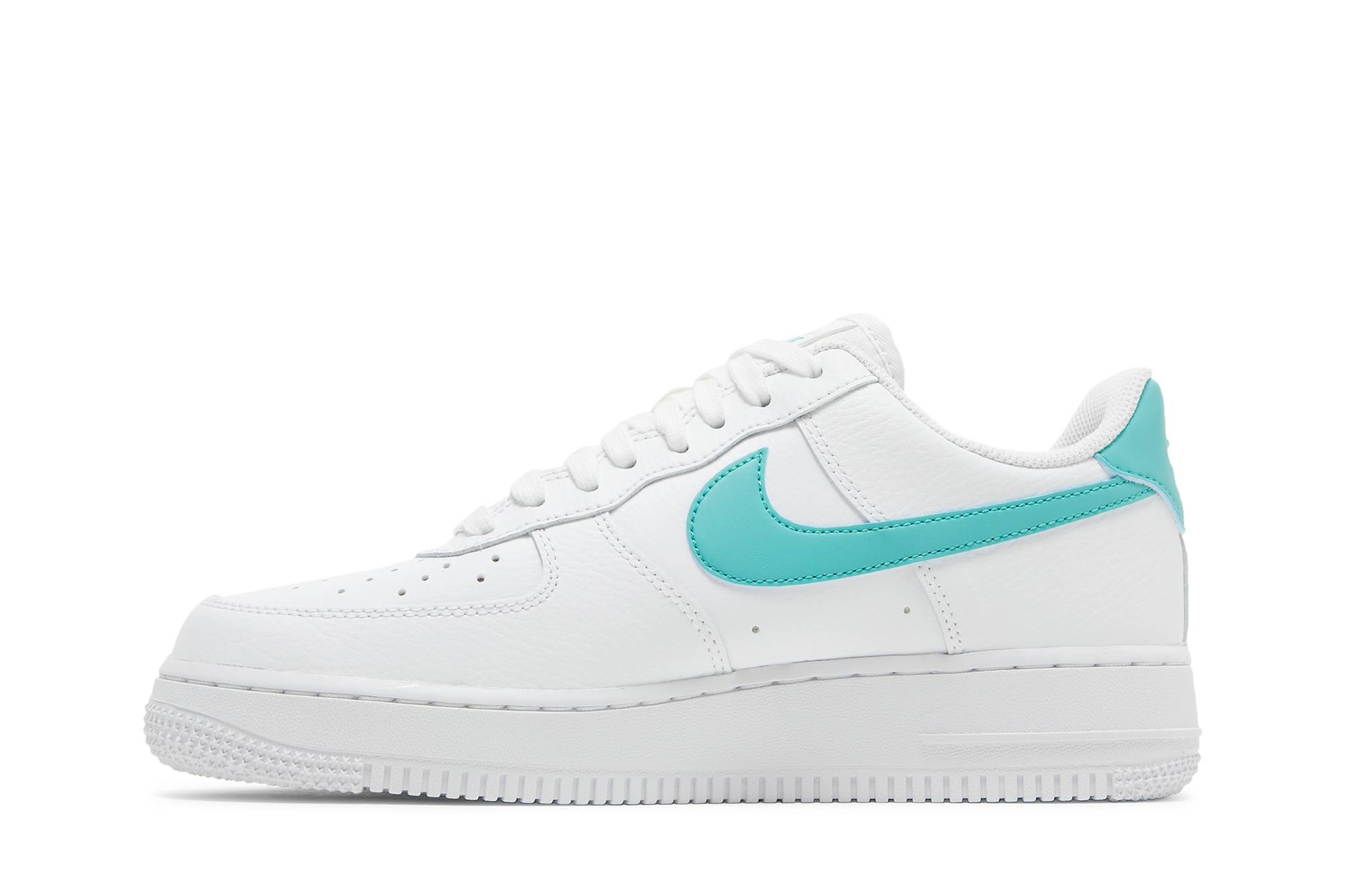 (Women) Nike Air Force 1 '07 'White Washed Teal' DD8959-101 - Image 3