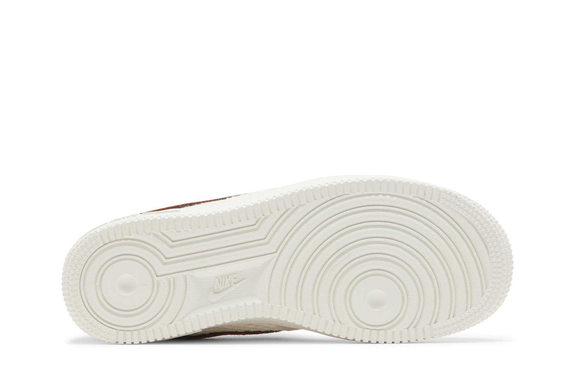 (Women) Nike Air Force 1 Basketball Leather DZ5228-100 Moroen - Image 4