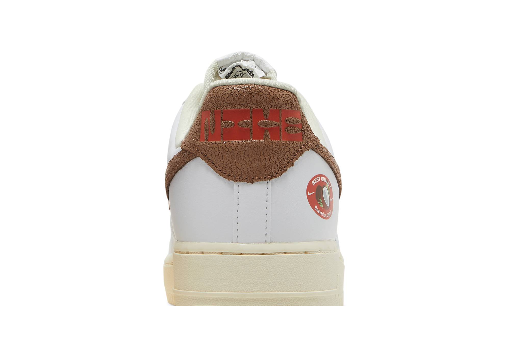 (Women) Nike Air Force 1 'Coconut' DJ9943-101 - Image 7