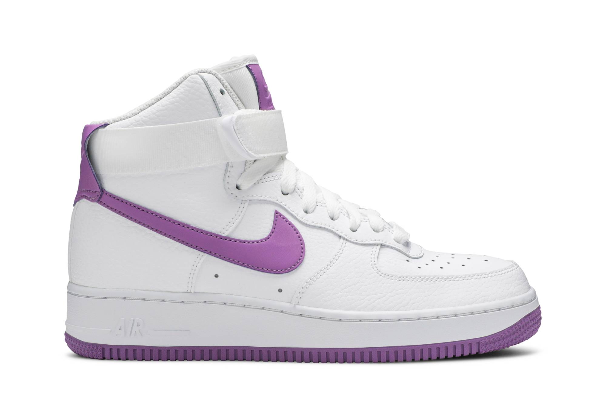 (W) Nike Air Force 1 High White Dark Orchid 334031-112 Simpleartly Store