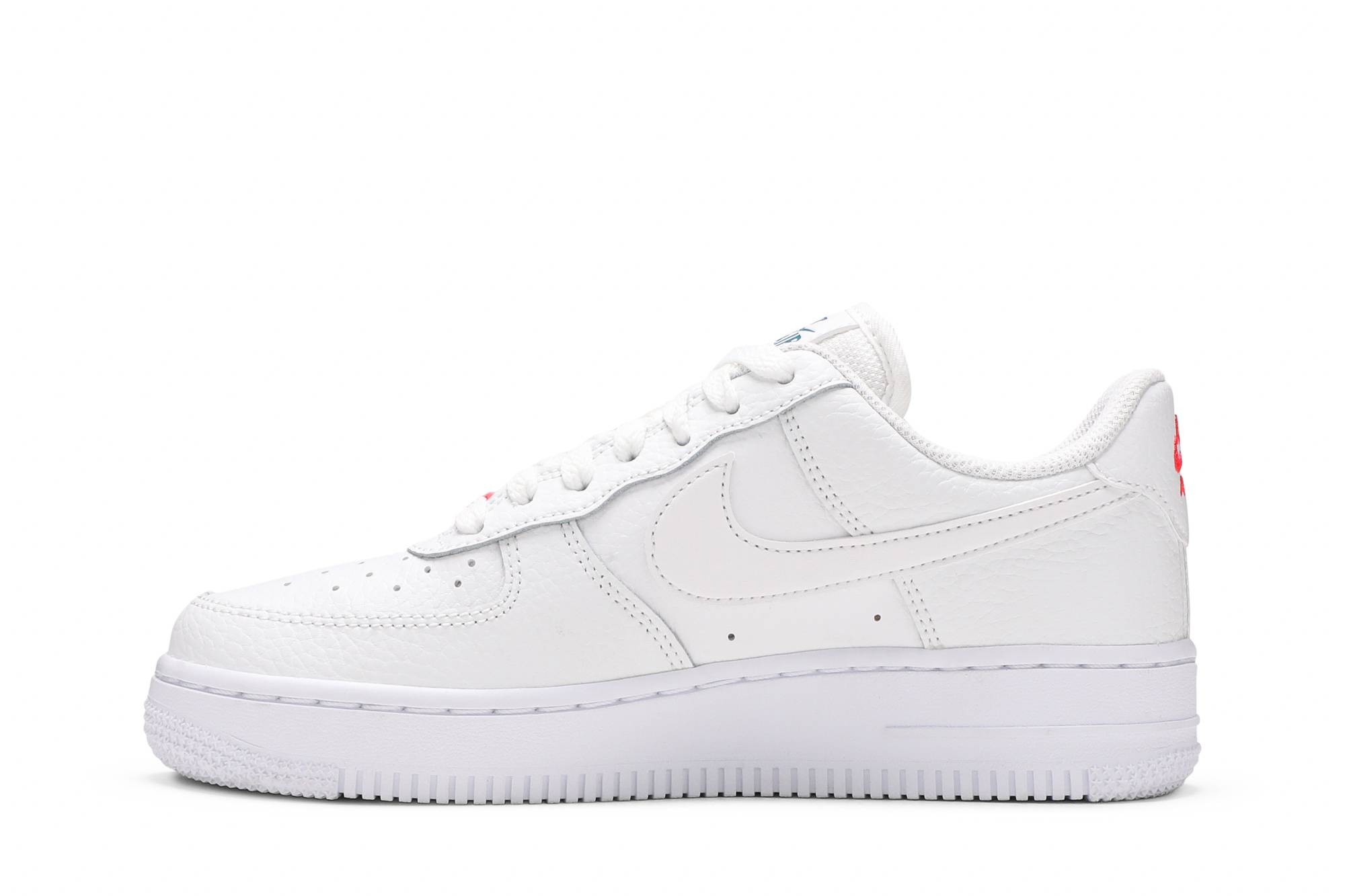 (Women) Nike Air Force 1 Low '07 Essential Double Mini Swoosh 'Miami Dolphins' CT1989-101 - Image 3