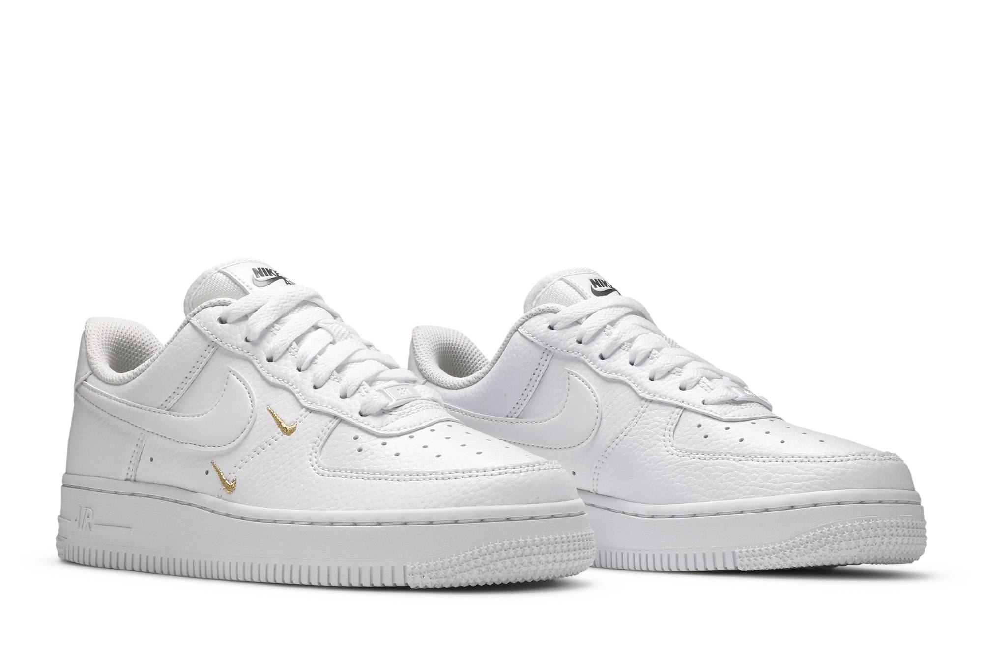 (Women) Nike Air Force 1 Low 07 Essential White Metallic Gold CT1989-100 Coiloa - Afbeelding 15