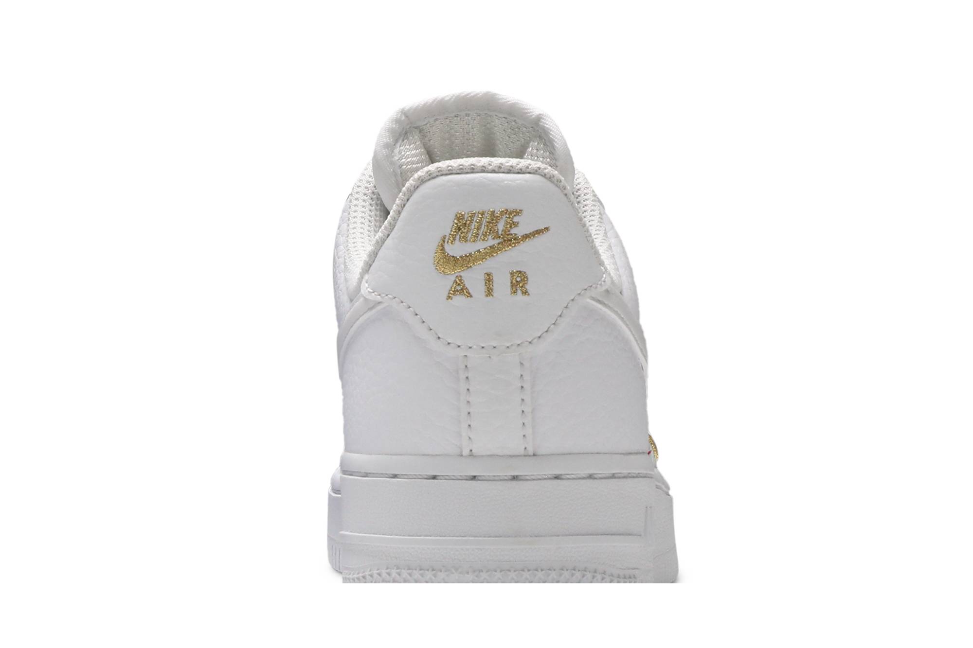 (Women) Nike Air Force 1 Low 07 Essential White Metallic Gold CT1989-100 Coiloa - Afbeelding 14