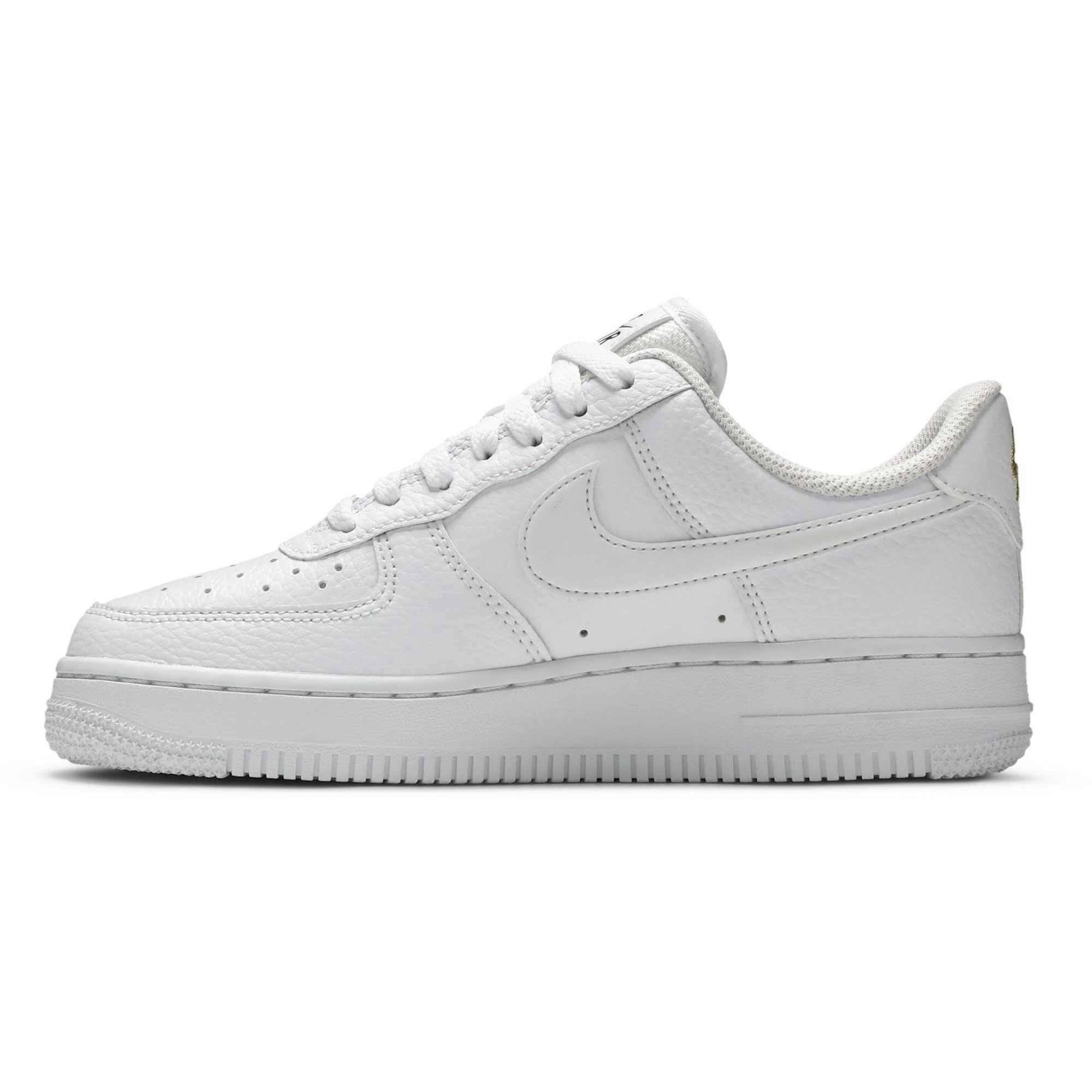 (Women) Nike Air Force 1 Low 07 Essential White Metallic Gold CT1989-100 Coiloa - Afbeelding 3