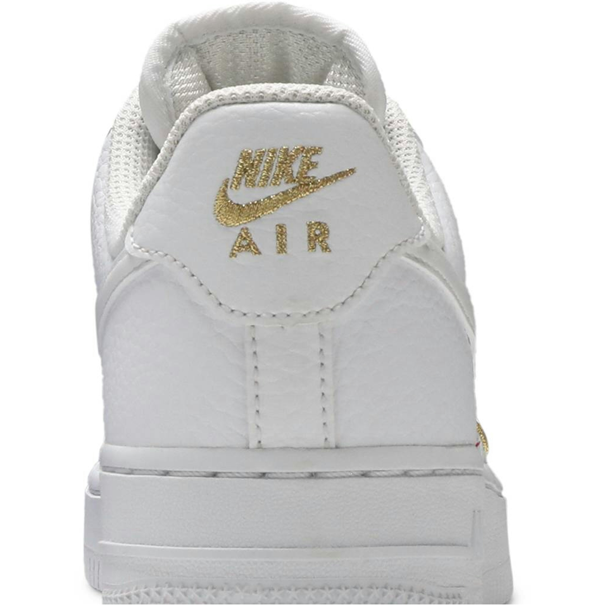 (Women) Nike Air Force 1 Low 07 Essential White Metallic Gold CT1989-100 Coiloa - Afbeelding 7
