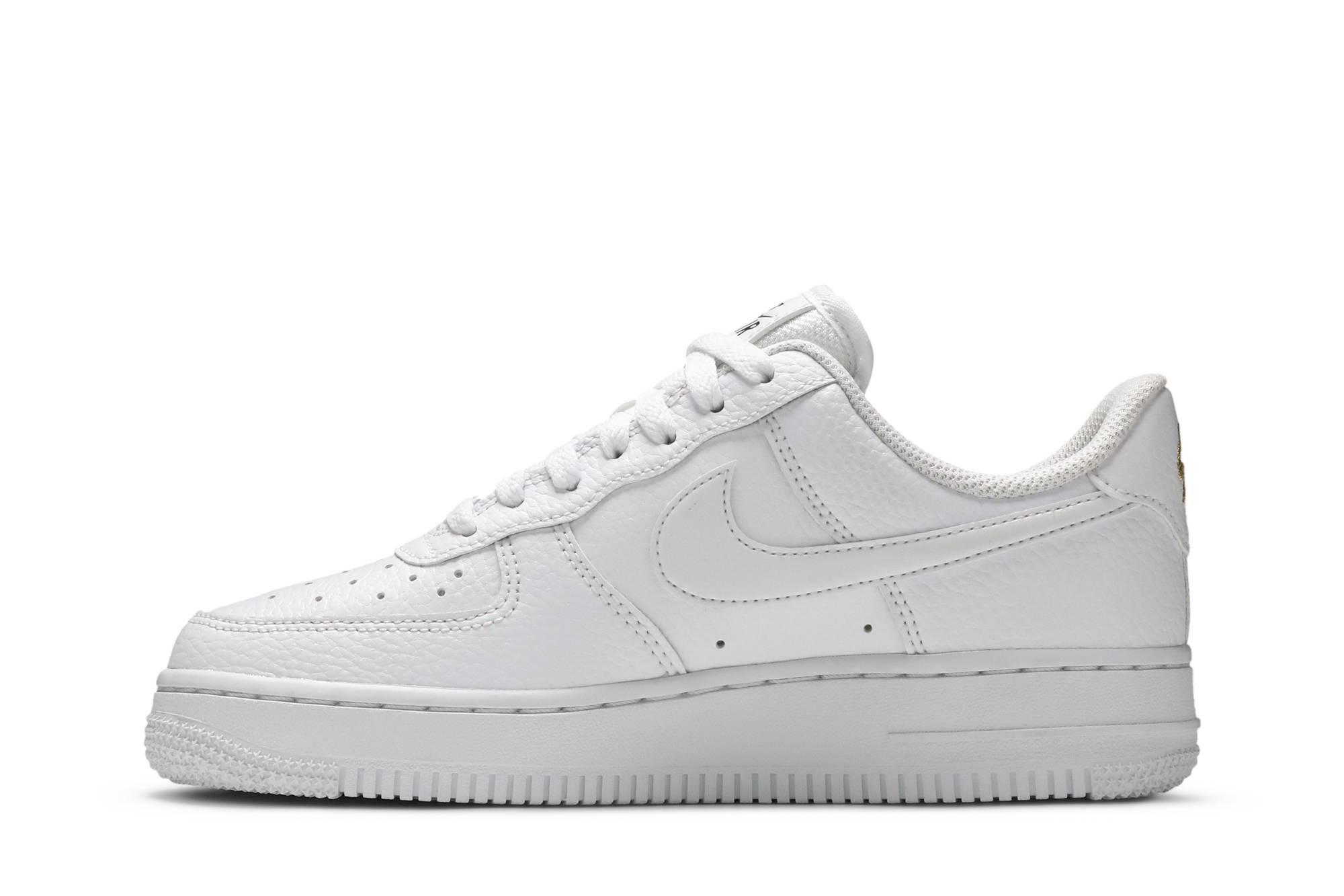 (Women) Nike Air Force 1 Low 07 Essential White Metallic Gold CT1989-100 Coiloa - Afbeelding 10