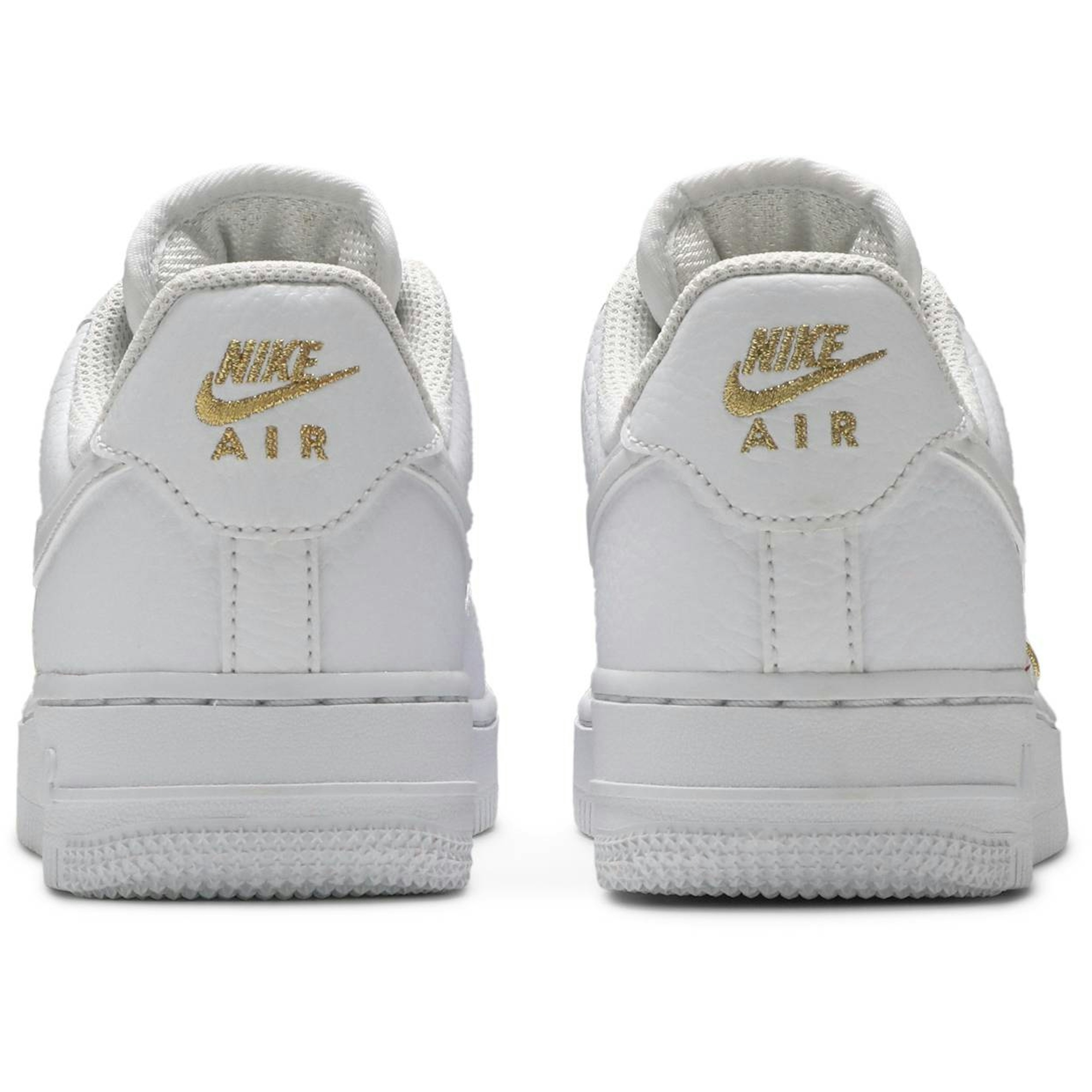 (Women) Nike Air Force 1 Low 07 Essential White Metallic Gold CT1989-100 Coiloa - Afbeelding 6