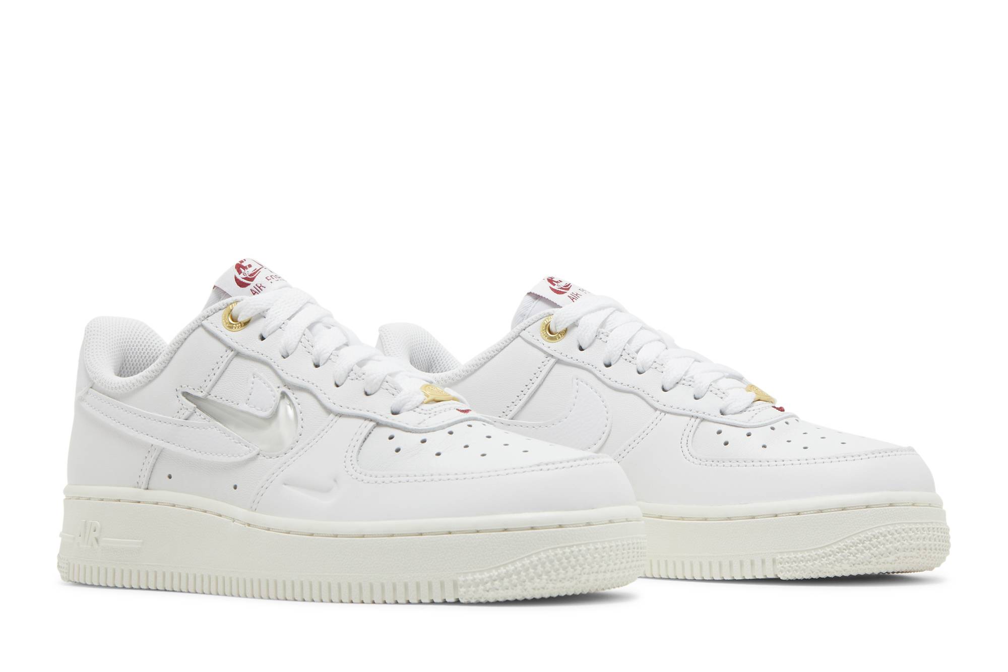 (Women) Nike Air Force 1 Low 07 Premium History of Logos DZ5616-100 Coiloa - Image 8