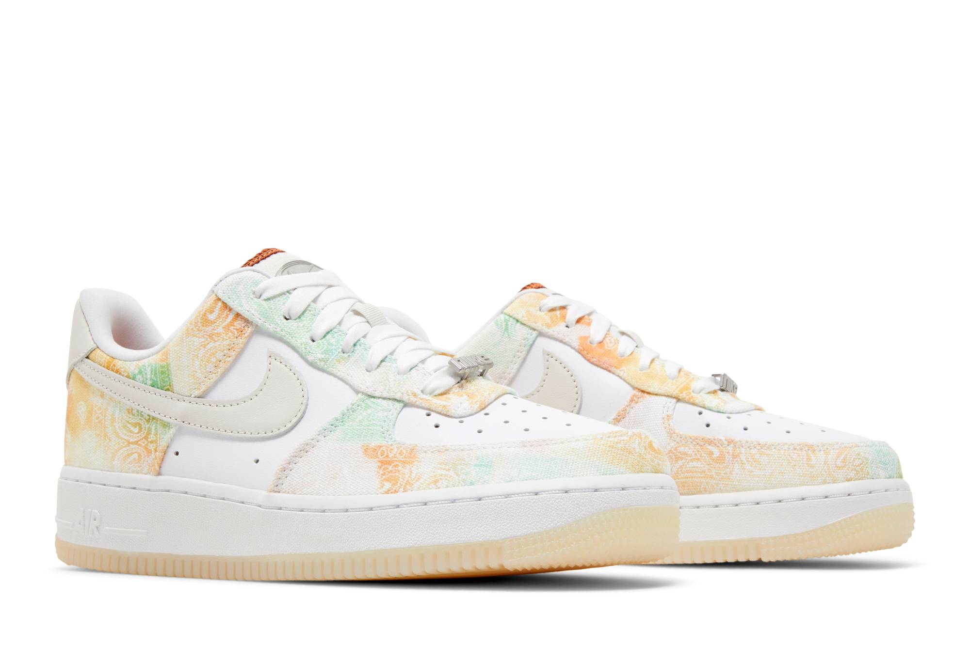(Women) Nike Air Force 1 Low 07 White Phantom Mint Foam FJ7739-101 Moroen - Image 8