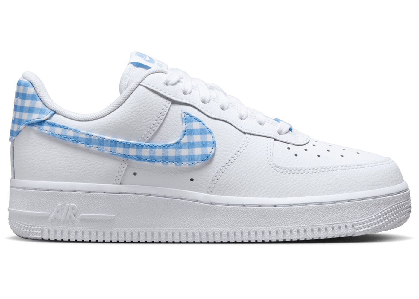 (W) Nike Air Force 1 Low 'Blue Gingham' DZ2784-100 Simpleartly Store