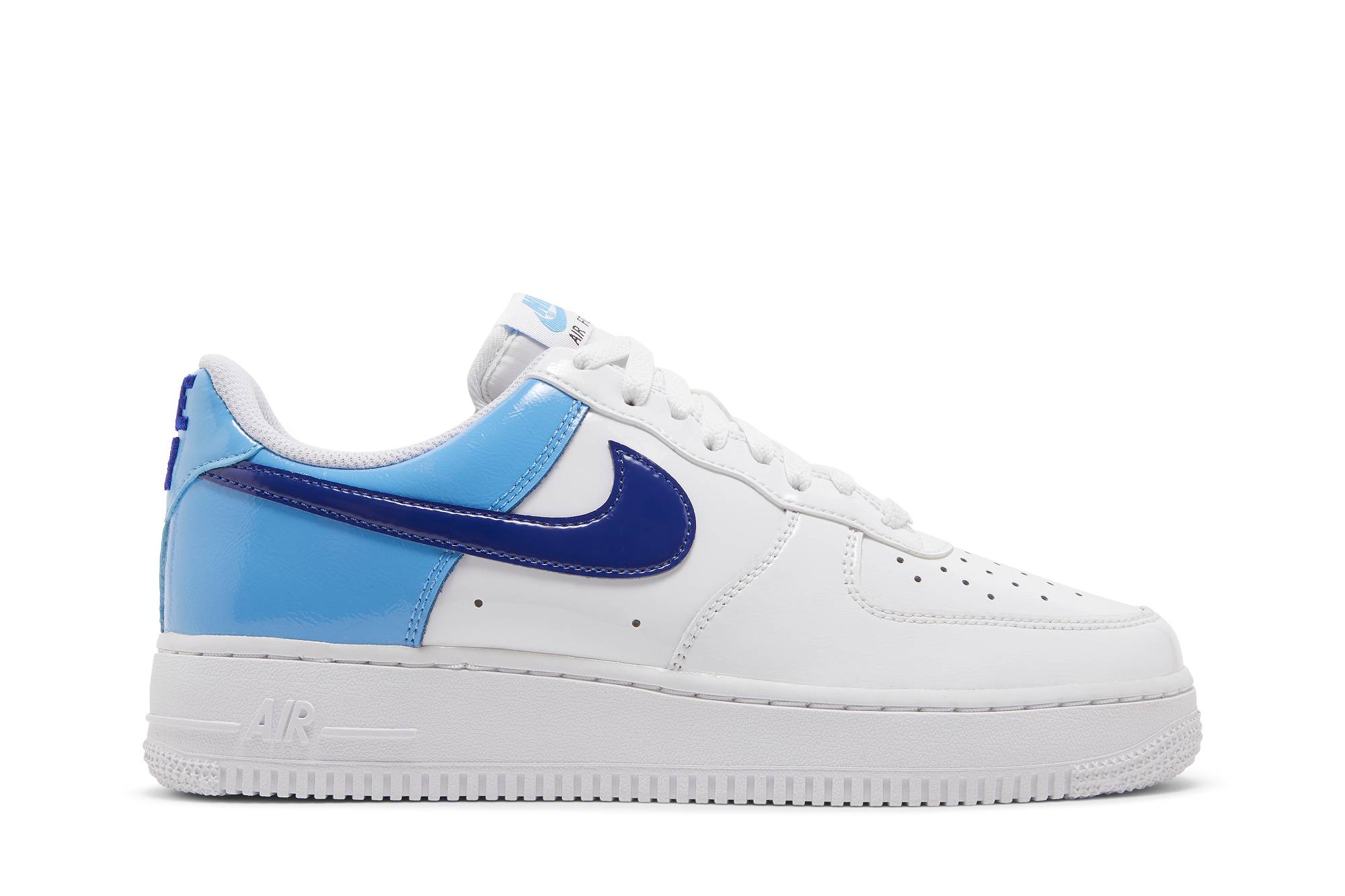 (W) Nike Air Force 1 Low 'Blue patent Swoosh' DJ9942-400 Simpleartly Store