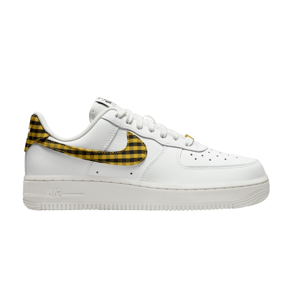 (W) Nike Air Force 1 Low Bronzine Gingham DZ2784-102 Gloiber