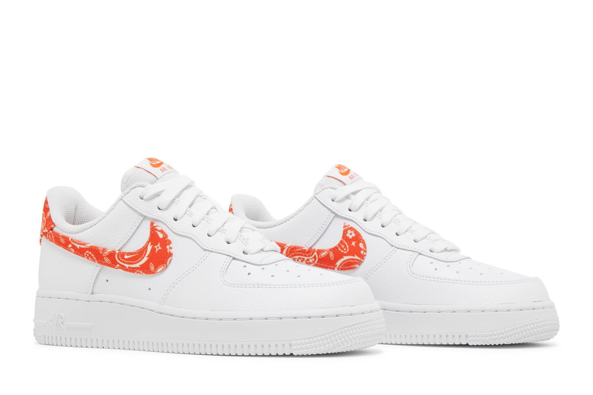 (Women) Nike Air Force 1 Low Orange Paisley DJ9942-102 Moroen - Image 8