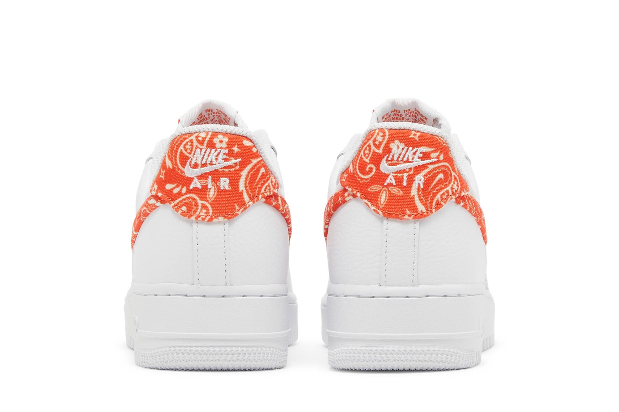 (Women) Nike Air Force 1 Low Orange Paisley DJ9942-102 Moroen - Image 6