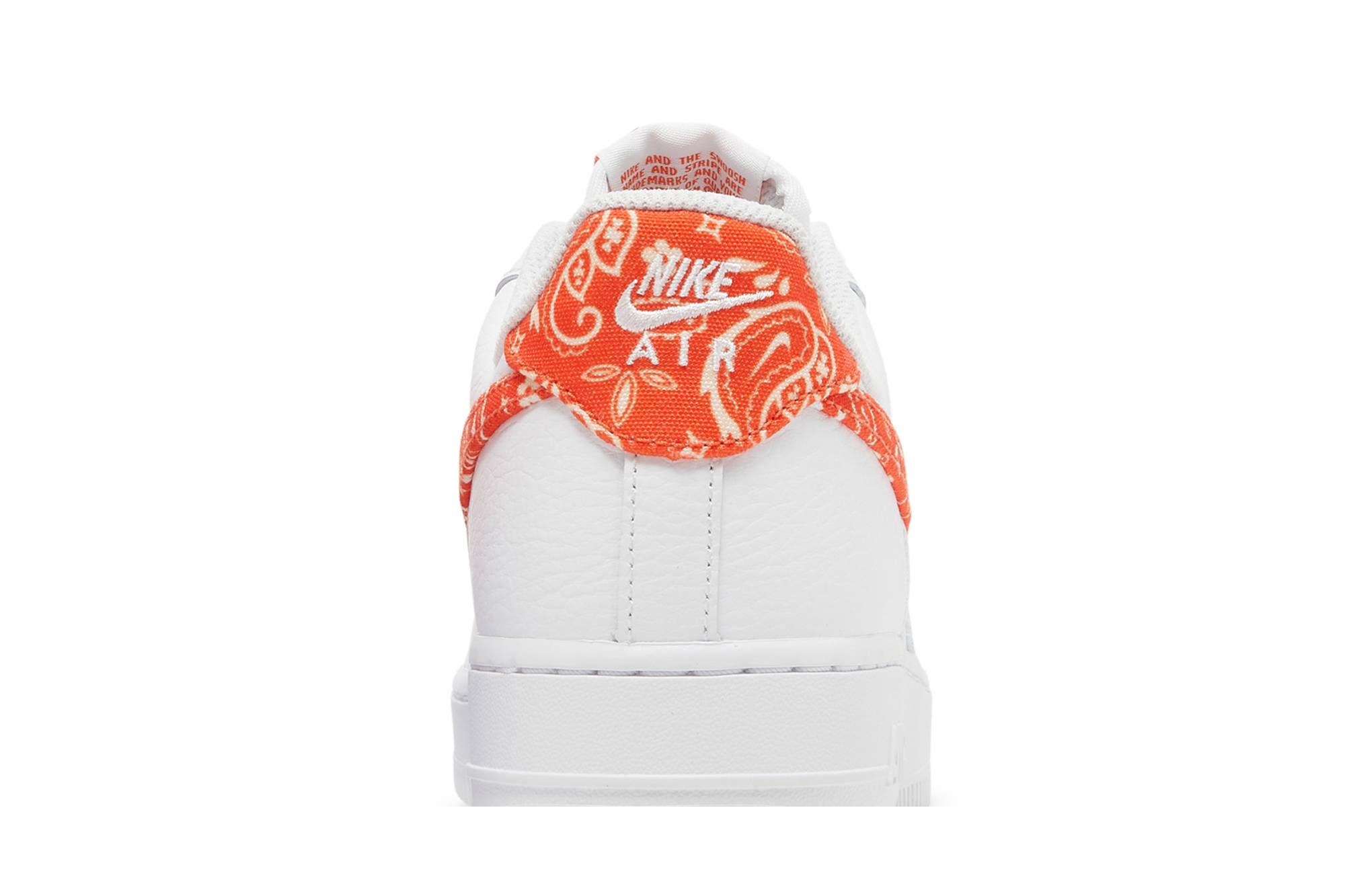 (Women) Nike Air Force 1 Low Orange Paisley DJ9942-102 Moroen - Image 7