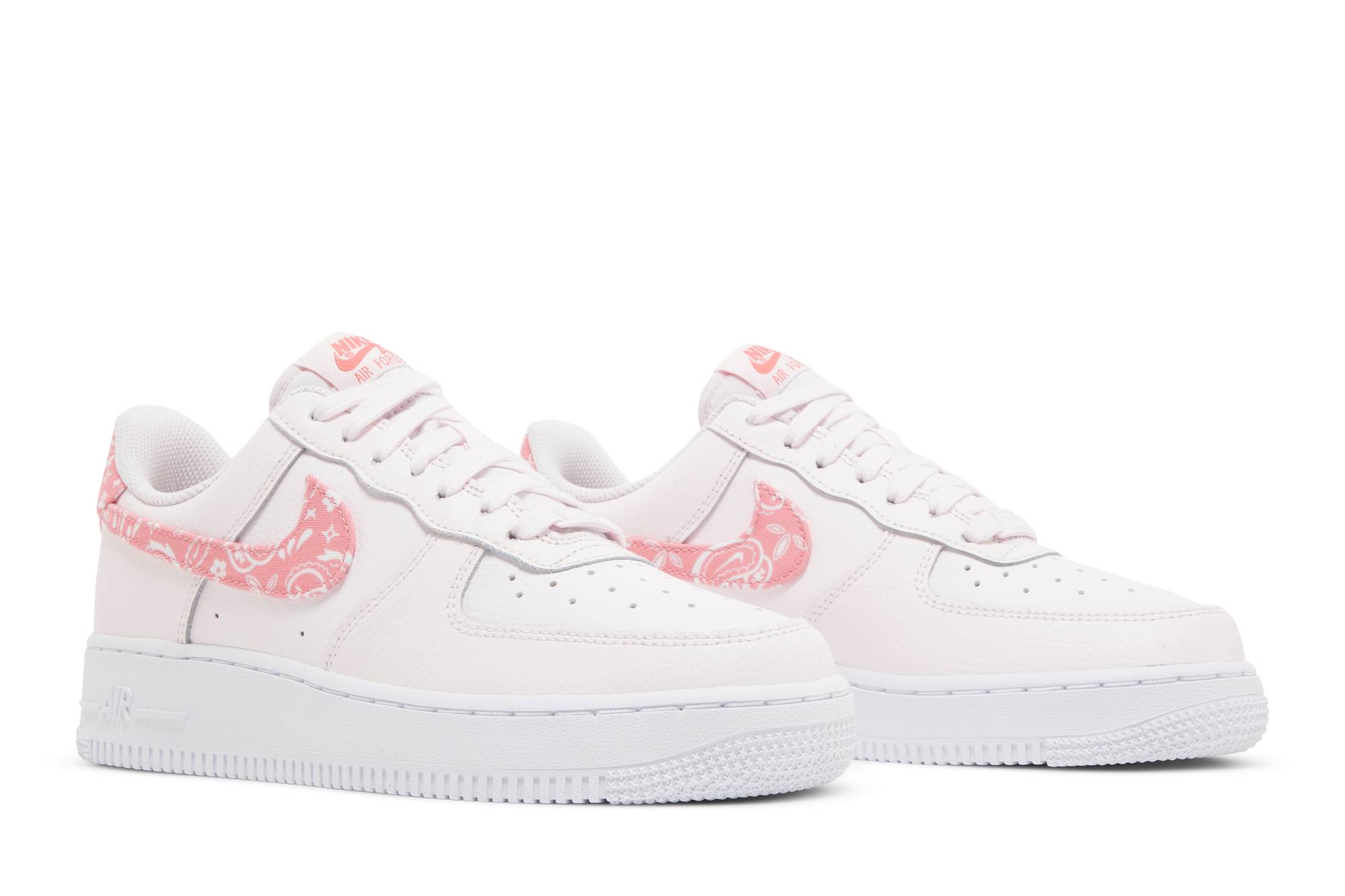 (Women) Nike Air Force 1 Low Pink Paisley FD1448-664 Moroen - Image 8