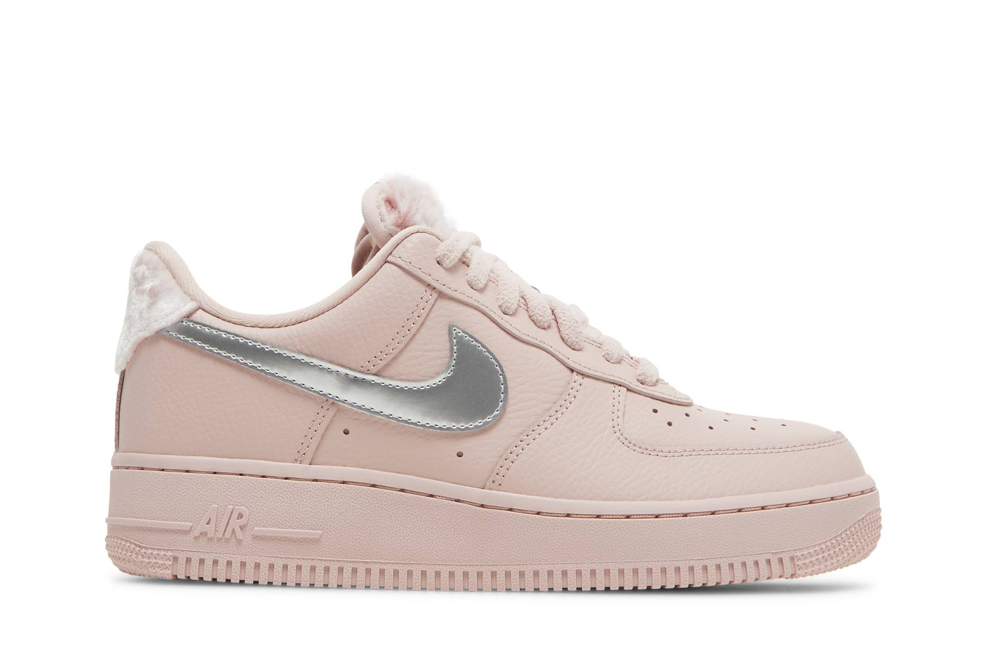 (W) Nike Air Force 1 Low Pink Sherpa DO6724-601 Simpleartly Store