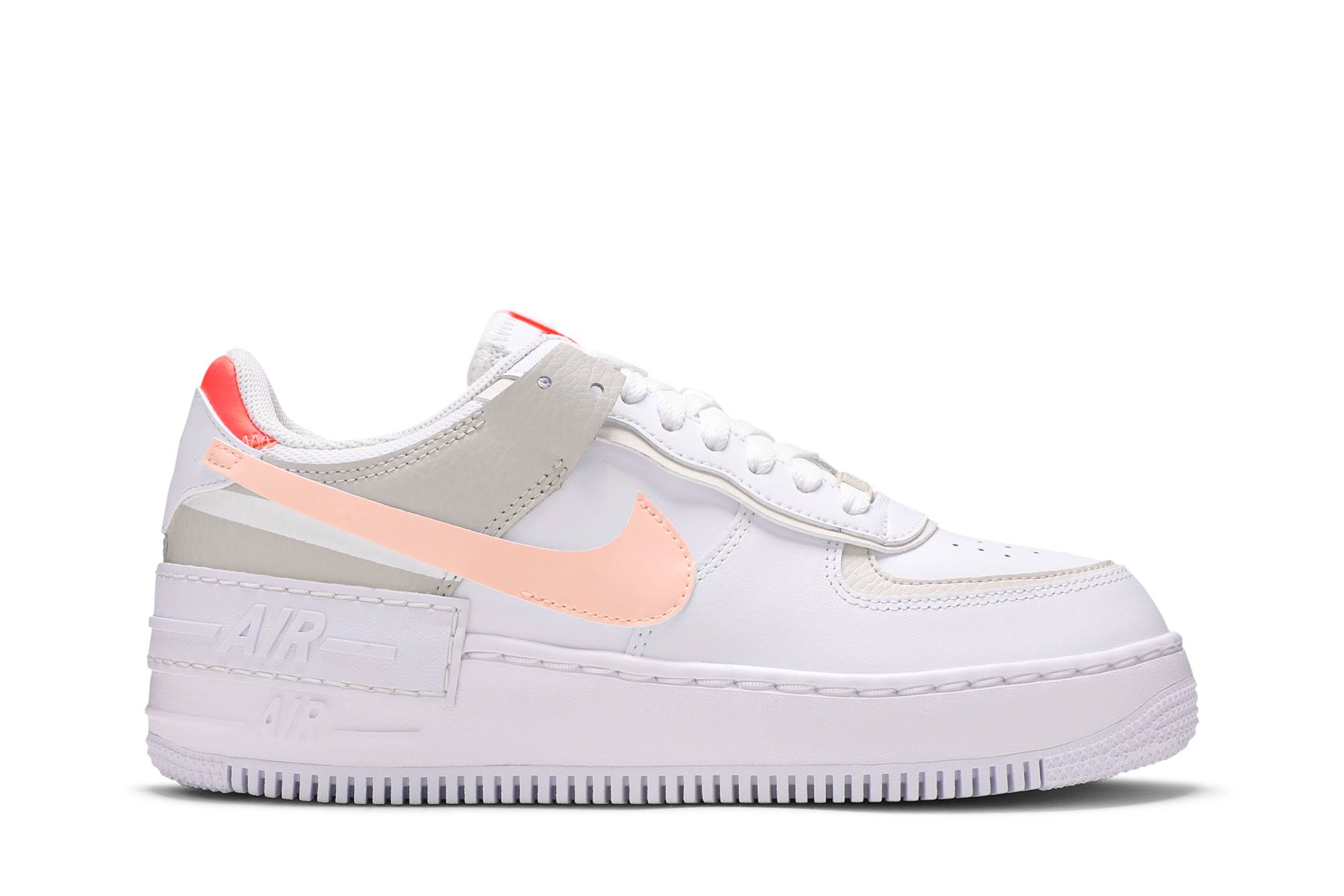 (Women) Nike Air Force 1 Low Shadow 'White Bright Mango' DH3896-100