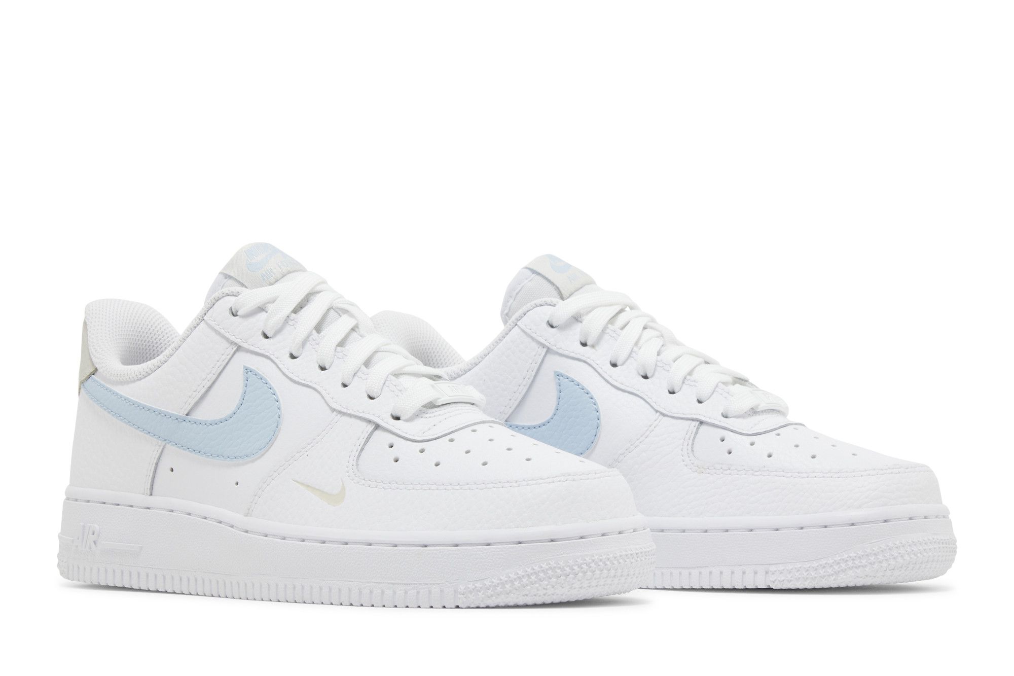 (Women) Nike Air Force 1 Low White Light Armory Blue HF0022-100 Moroen - Image 8