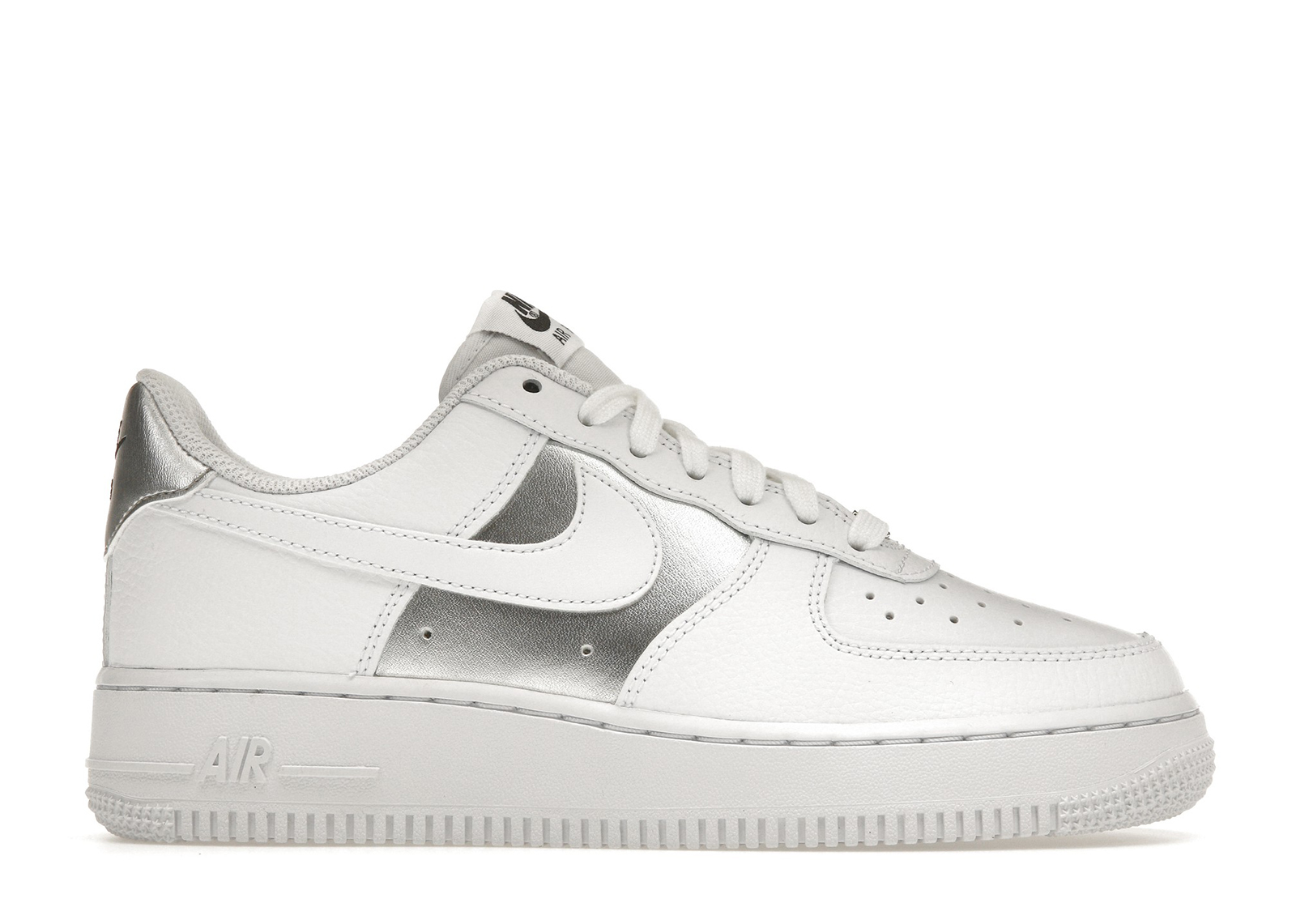 (W) Nike Air Force 1 Low 'White Metallic Silver' DD8959-104 Gloiber