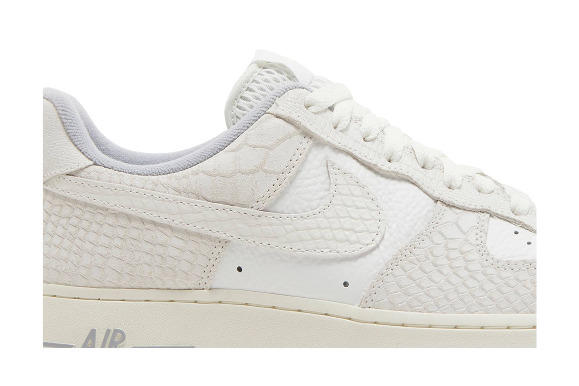 (Women) Nike Air Force 1 Low 'White Python' DX2678-100 - Image 9