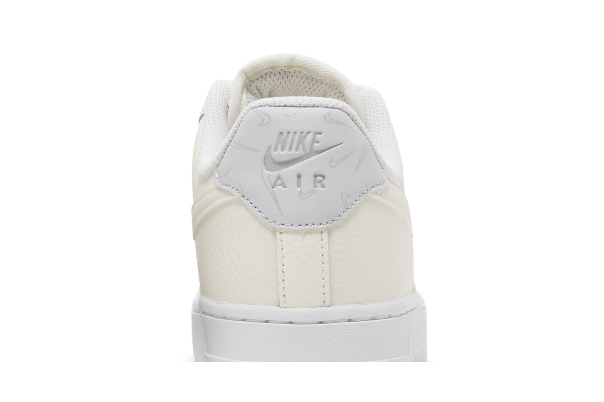 (Women) Nike Air Force 1 Low 'White Sail Grey' DR7857-100 - Image 7