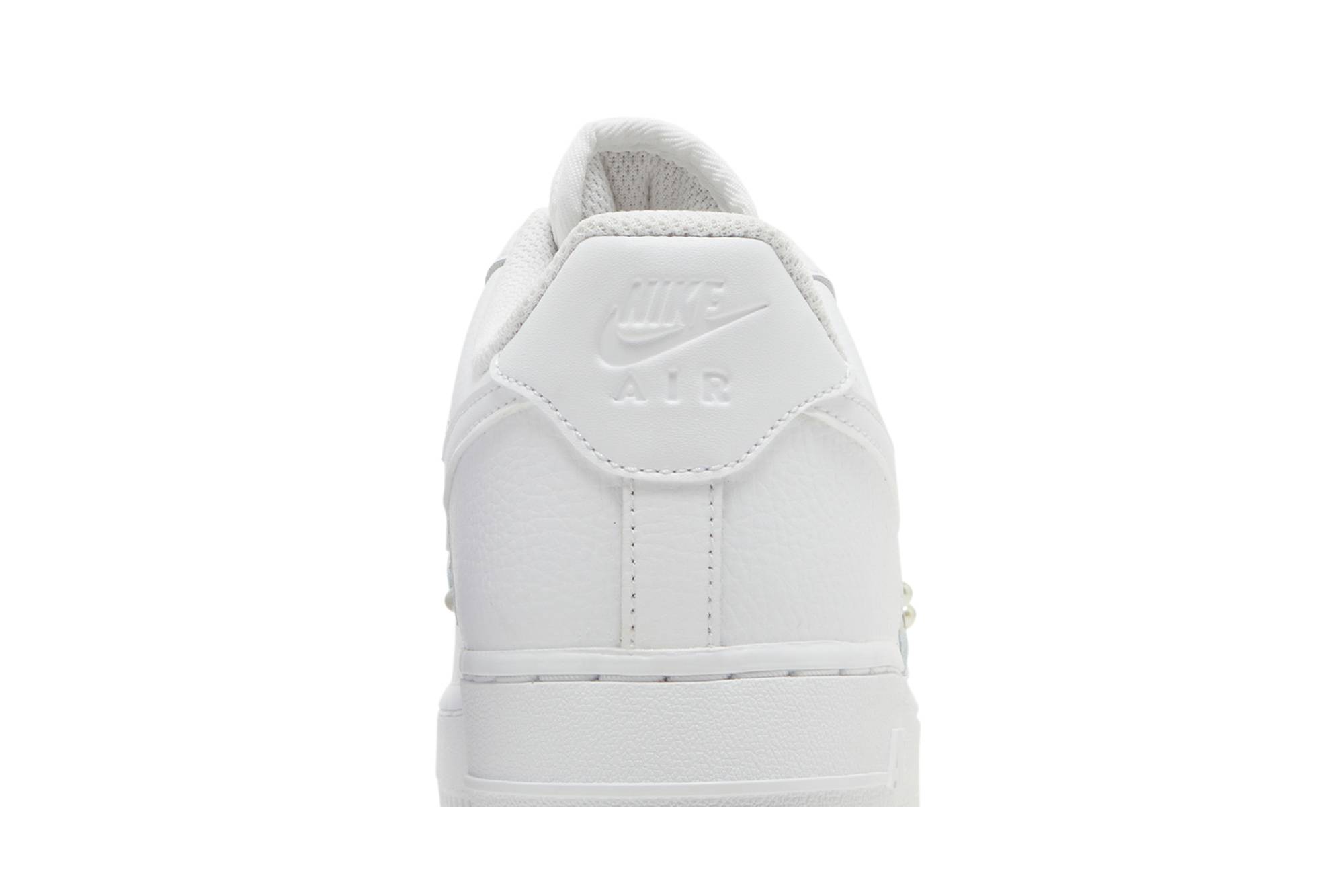 (Women) Nike Air Force 1 Pearl White DQ0231-100 Moroen - Image 14