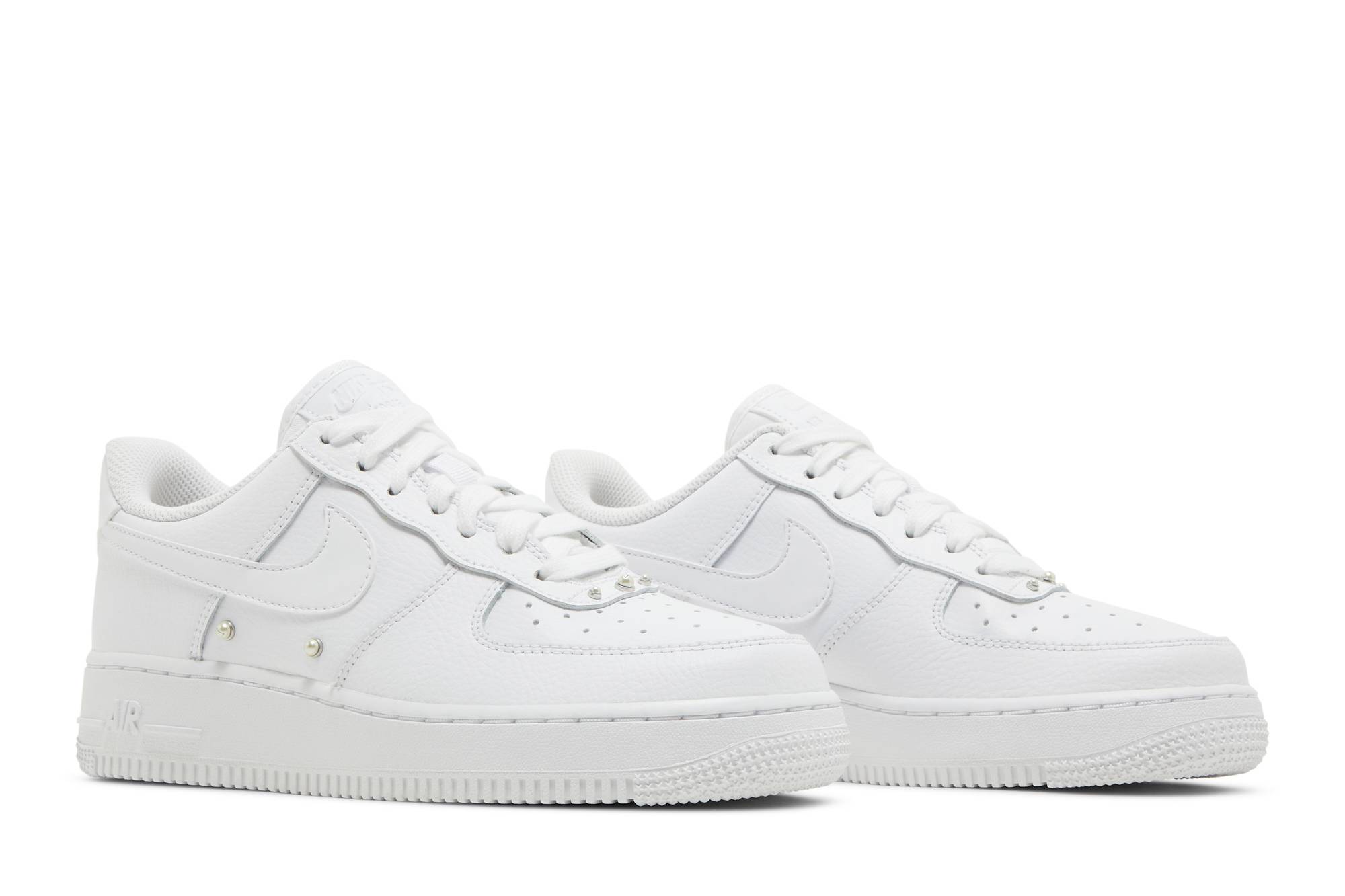 (Women) Nike Air Force 1 Pearl White DQ0231-100 Moroen - Image 15