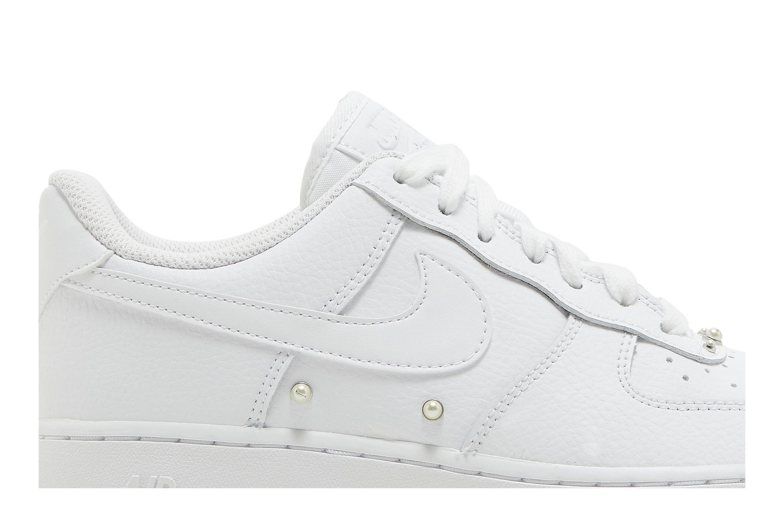 (Women) Nike Air Force 1 Pearl White DQ0231-100 Moroen - Image 9