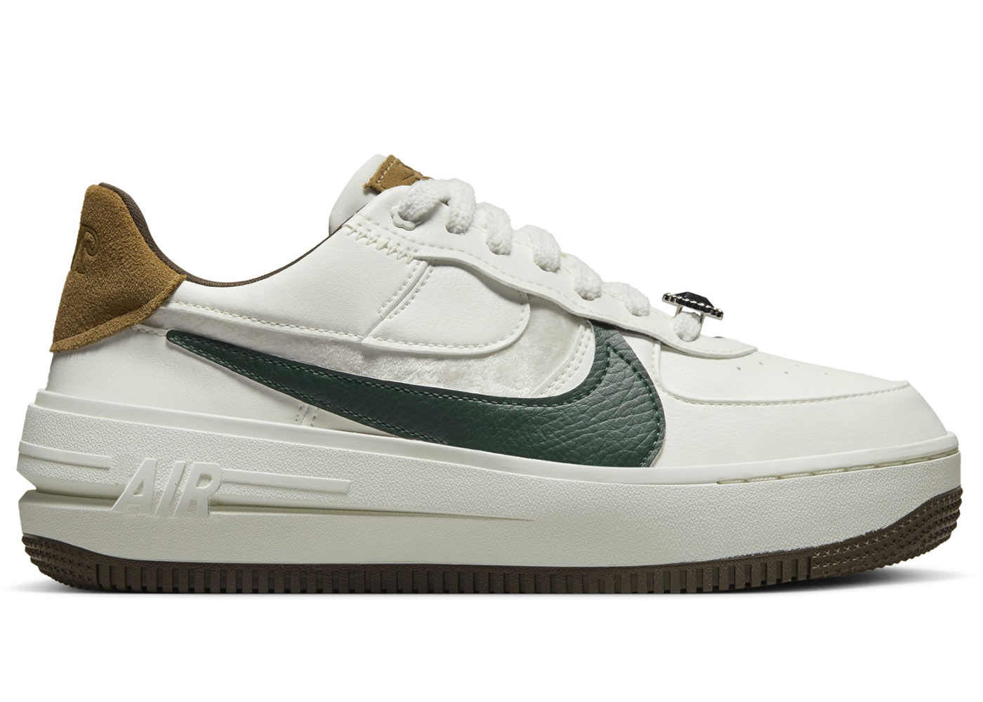(W) Nike Air Force 1 PLT.AF.ORM Sail Pro Green FB1856-131 Simpleartly Store