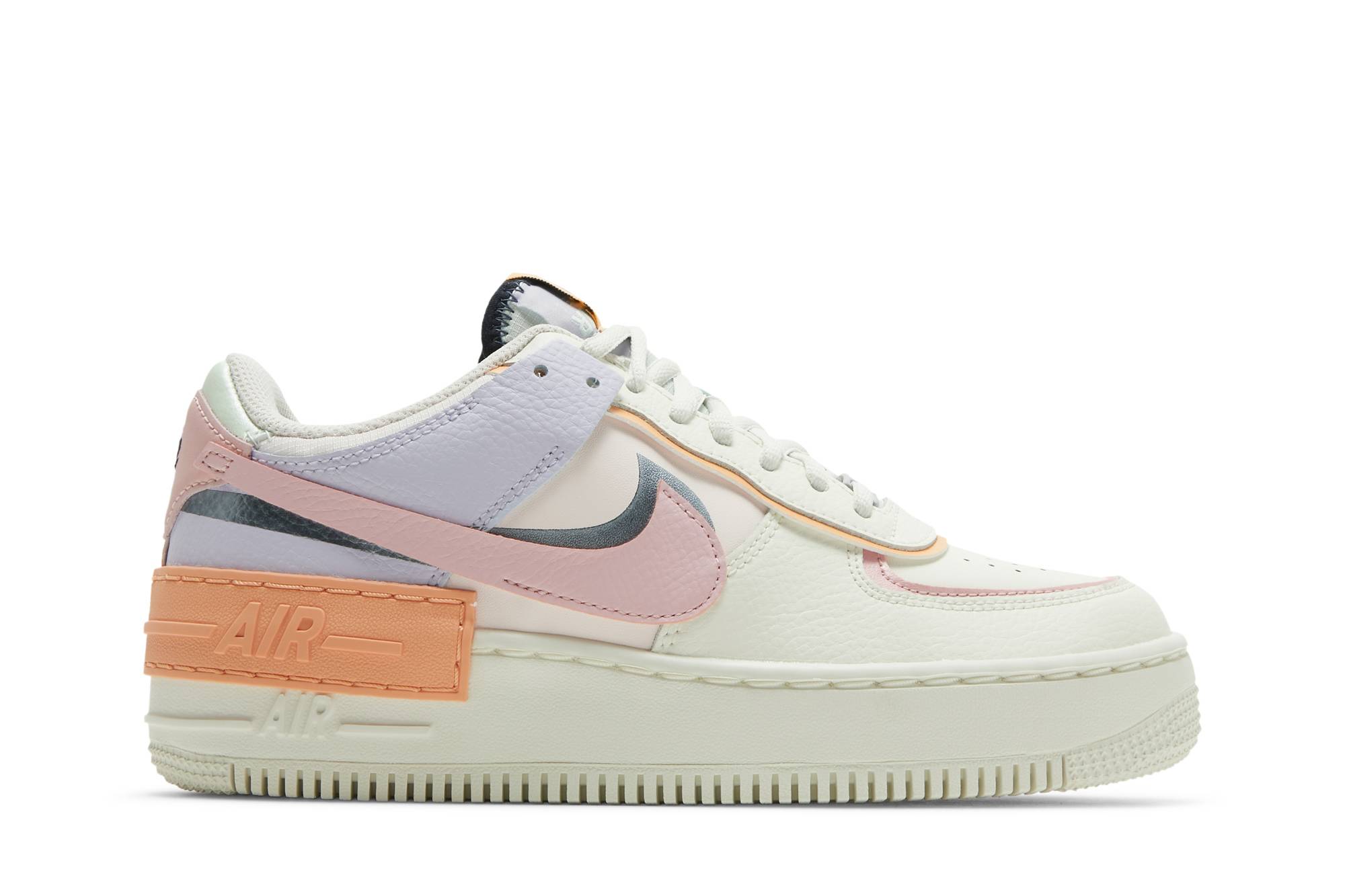 (W) Nike Air Force 1 Shadow 'Orange Chalk Pink Glaze' CI0919-111 Simpleartly Store