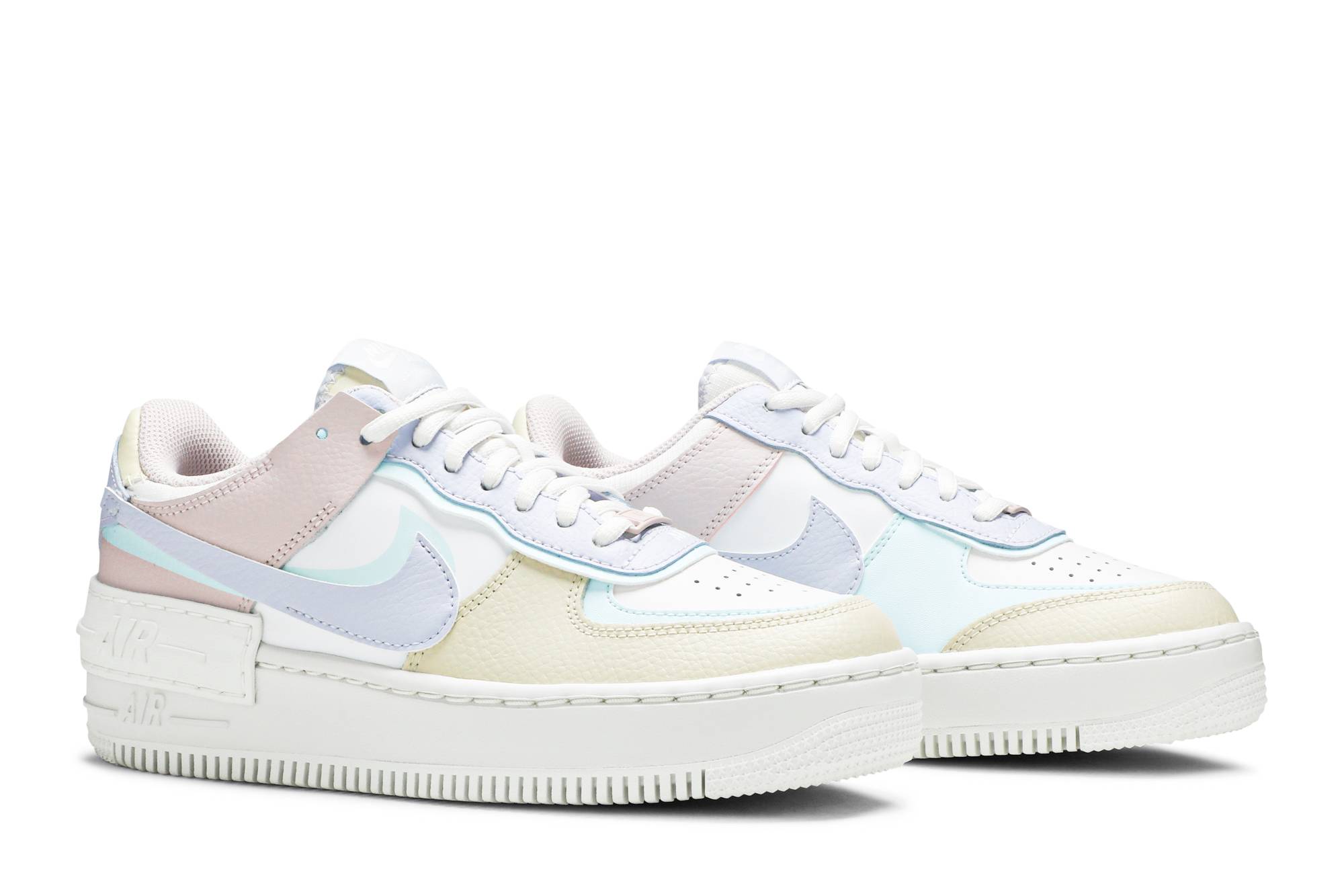 (Women) Nike Air Force 1 Shadow Pastel CI0919-106 Moroen - Image 8