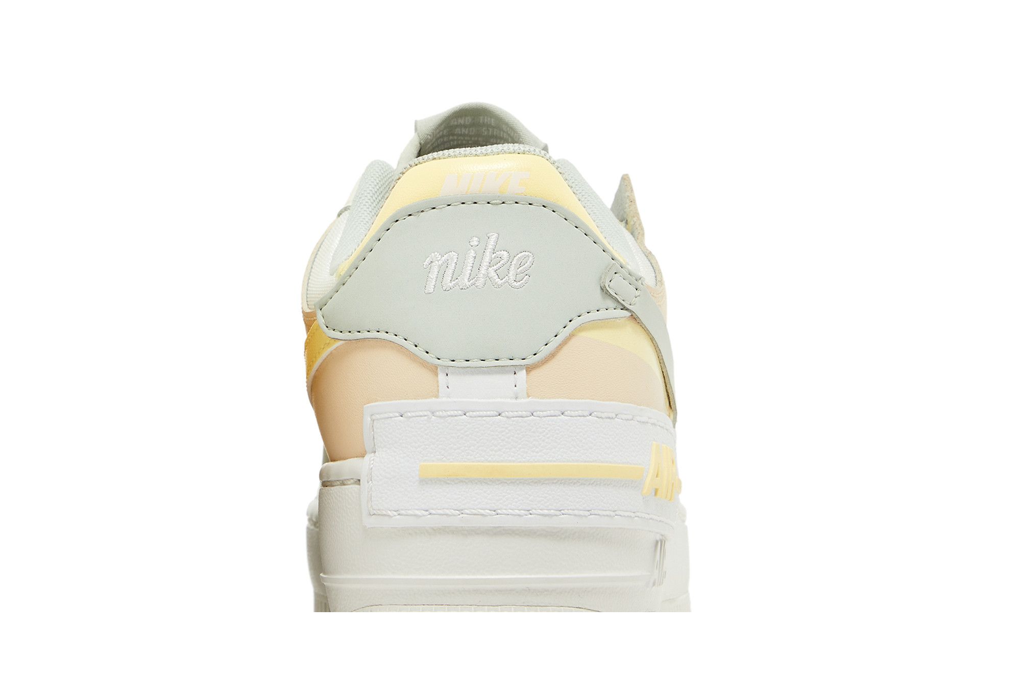 (Women) Nike Air Force 1 Shadow 'Pearl White Citron Tint' DR7883-101 - Image 7