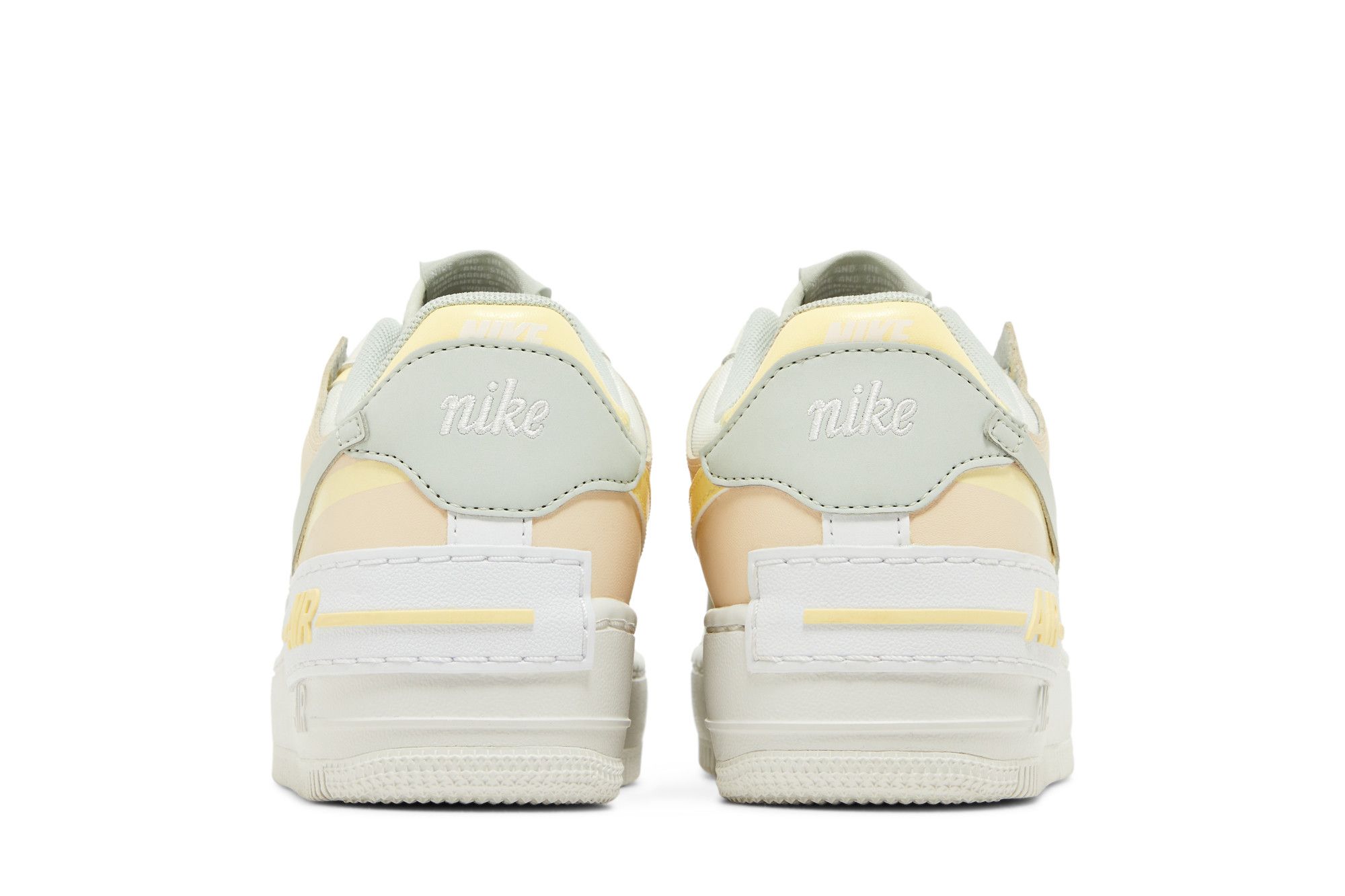 (Women) Nike Air Force 1 Shadow 'Pearl White Citron Tint' DR7883-101 - Image 6