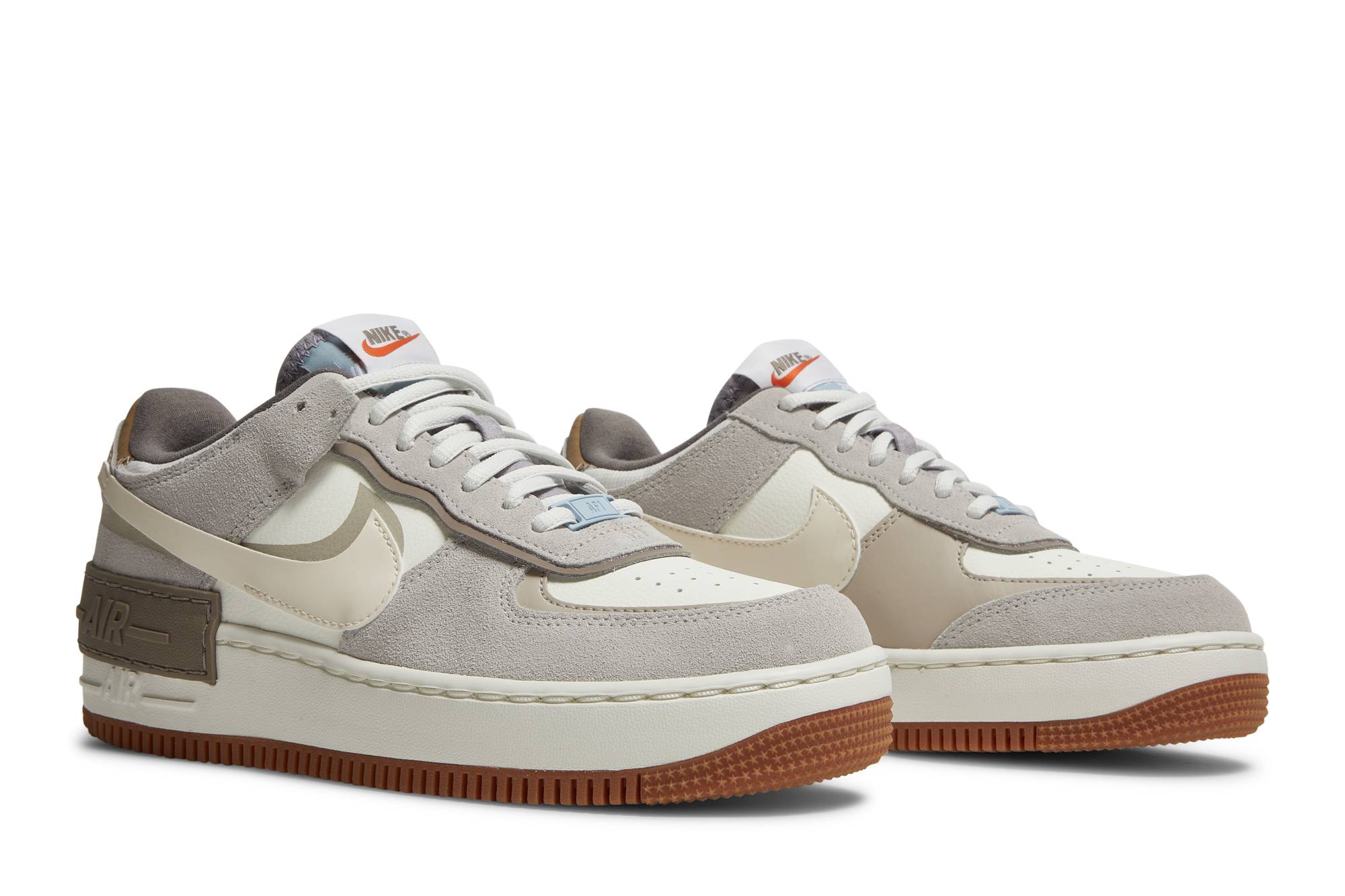 (Women) Nike Air Force 1 Shadow 'Sail Pale Ivory' DO7449-111 - Image 8