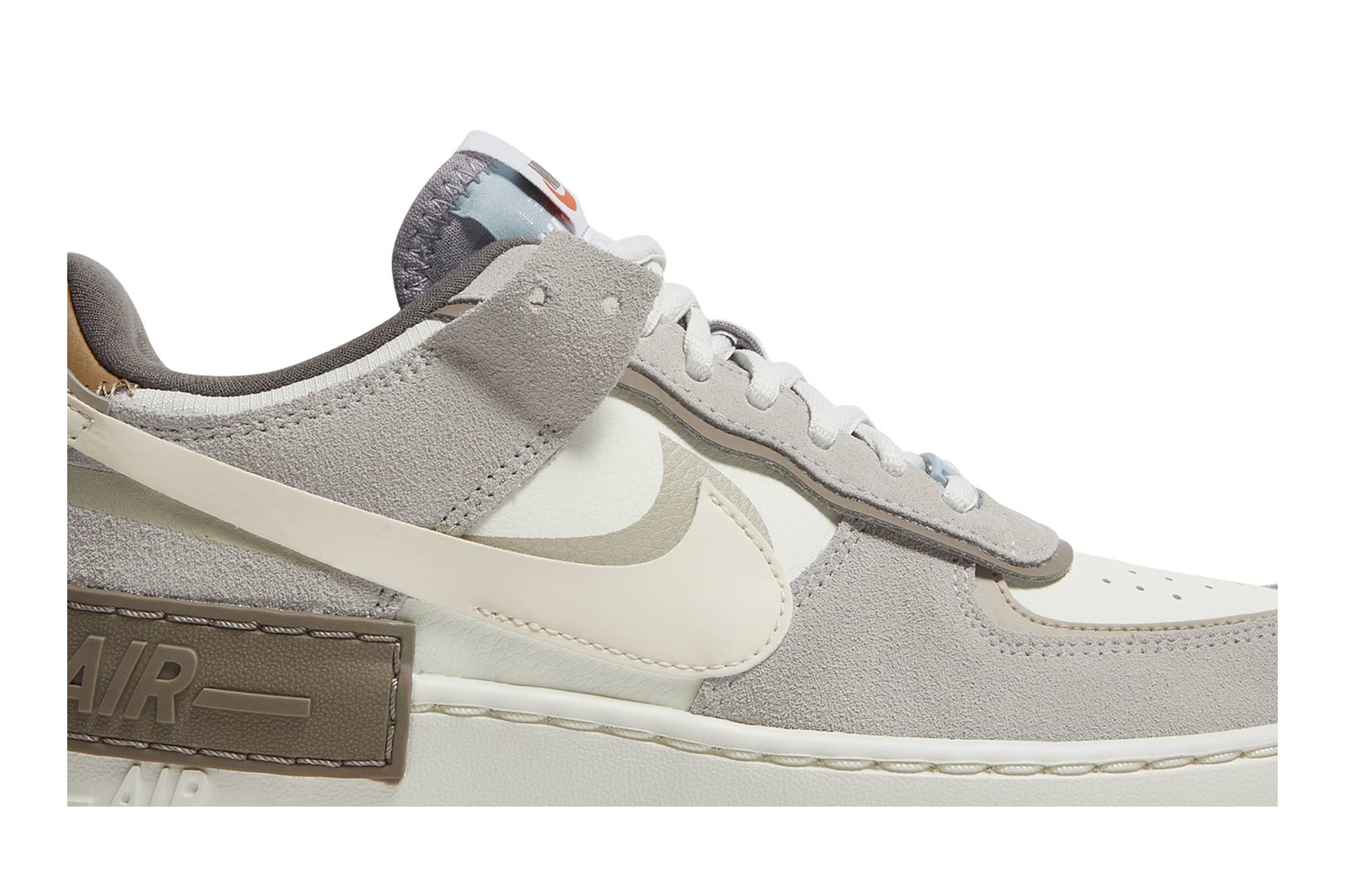 (Women) Nike Air Force 1 Shadow 'Sail Pale Ivory' DO7449-111 - Image 2