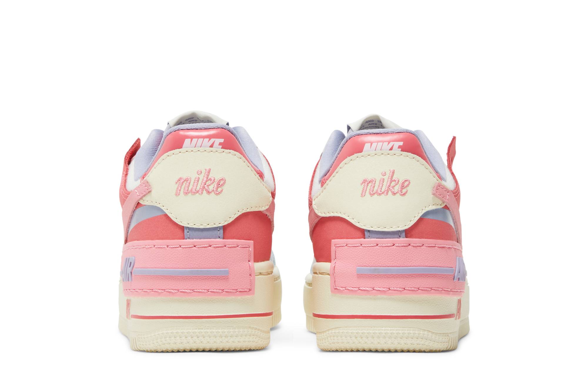 (Women) Nike Air Force 1 Shadow 'Sail Sea Coral' DV7449-101 - Image 6