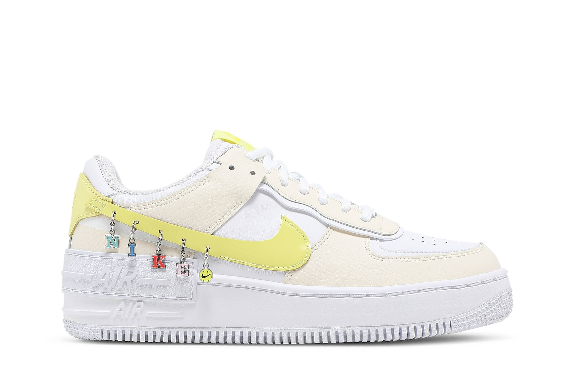 (W) Nike Air Force 1 Shadow SE Pale Ivory Light Zitron DJ5197-100 Simpleartly Store