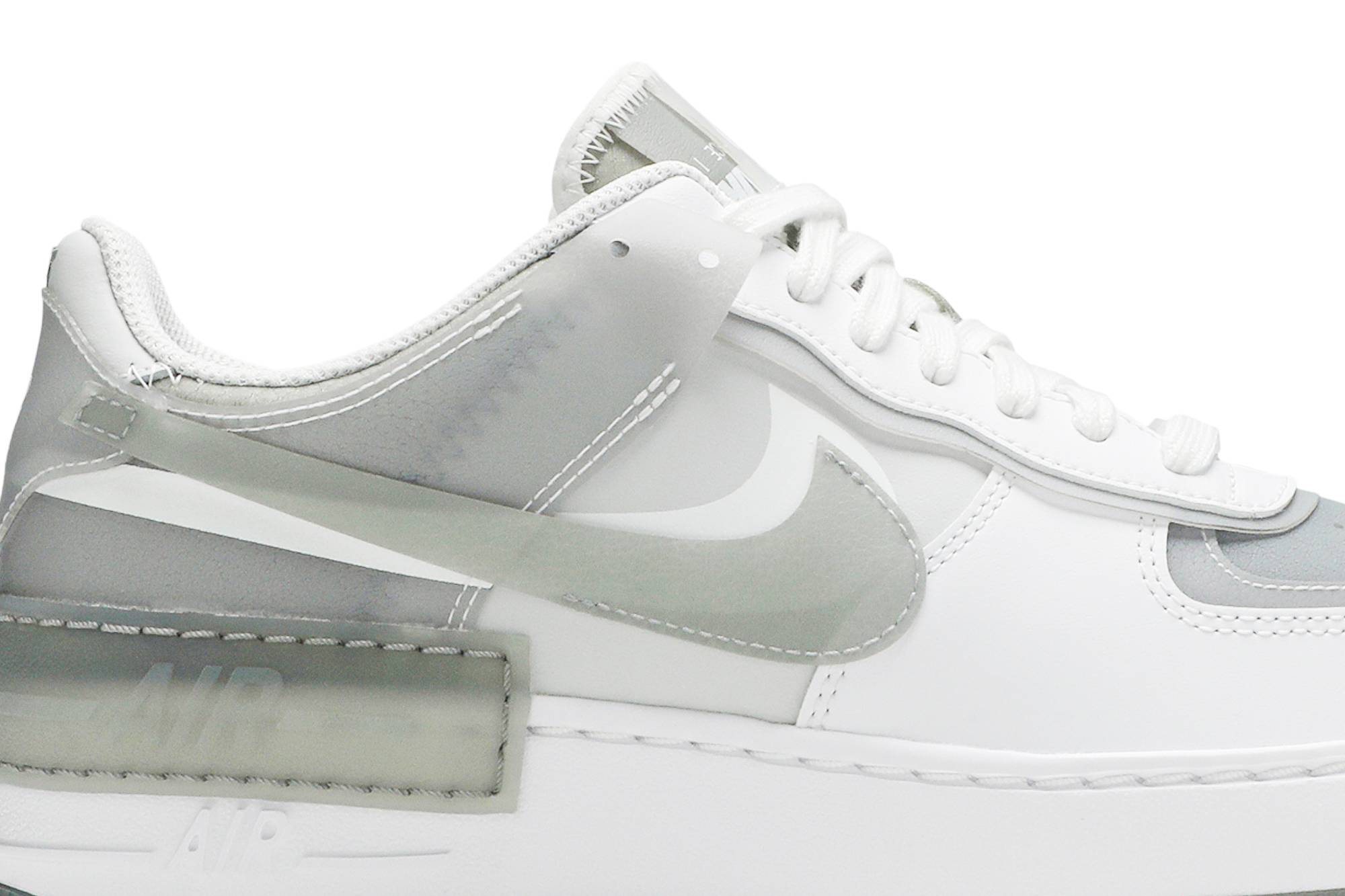 (Women) Nike Air Force 1 Shadow SE Particle Grey CK6561-100 Moroen - Image 2