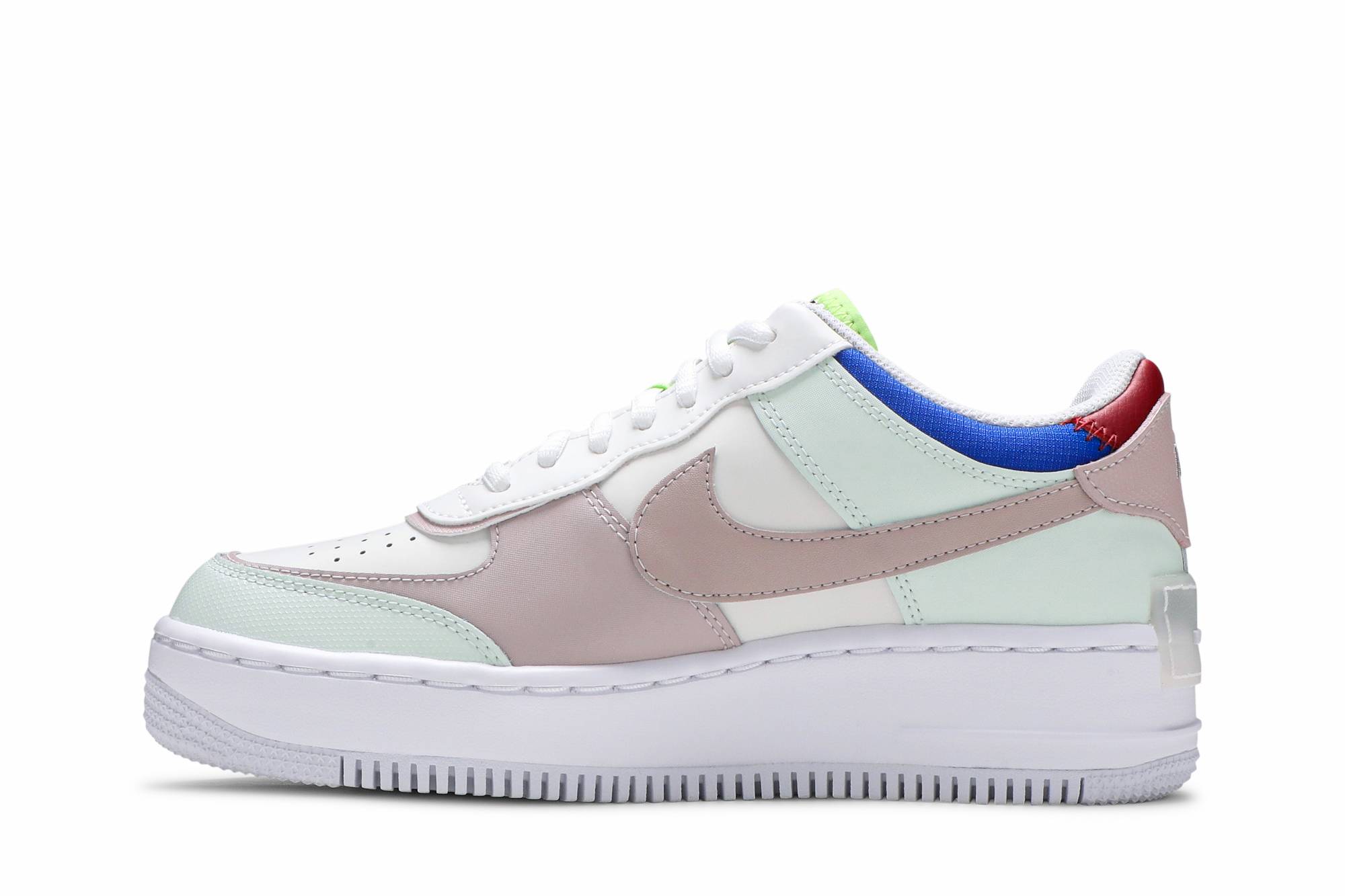 (Women) Nike Air Force 1 Shadow SE Pixel Swoosh - Barely Green CV8480-300 Moroen - Image 3