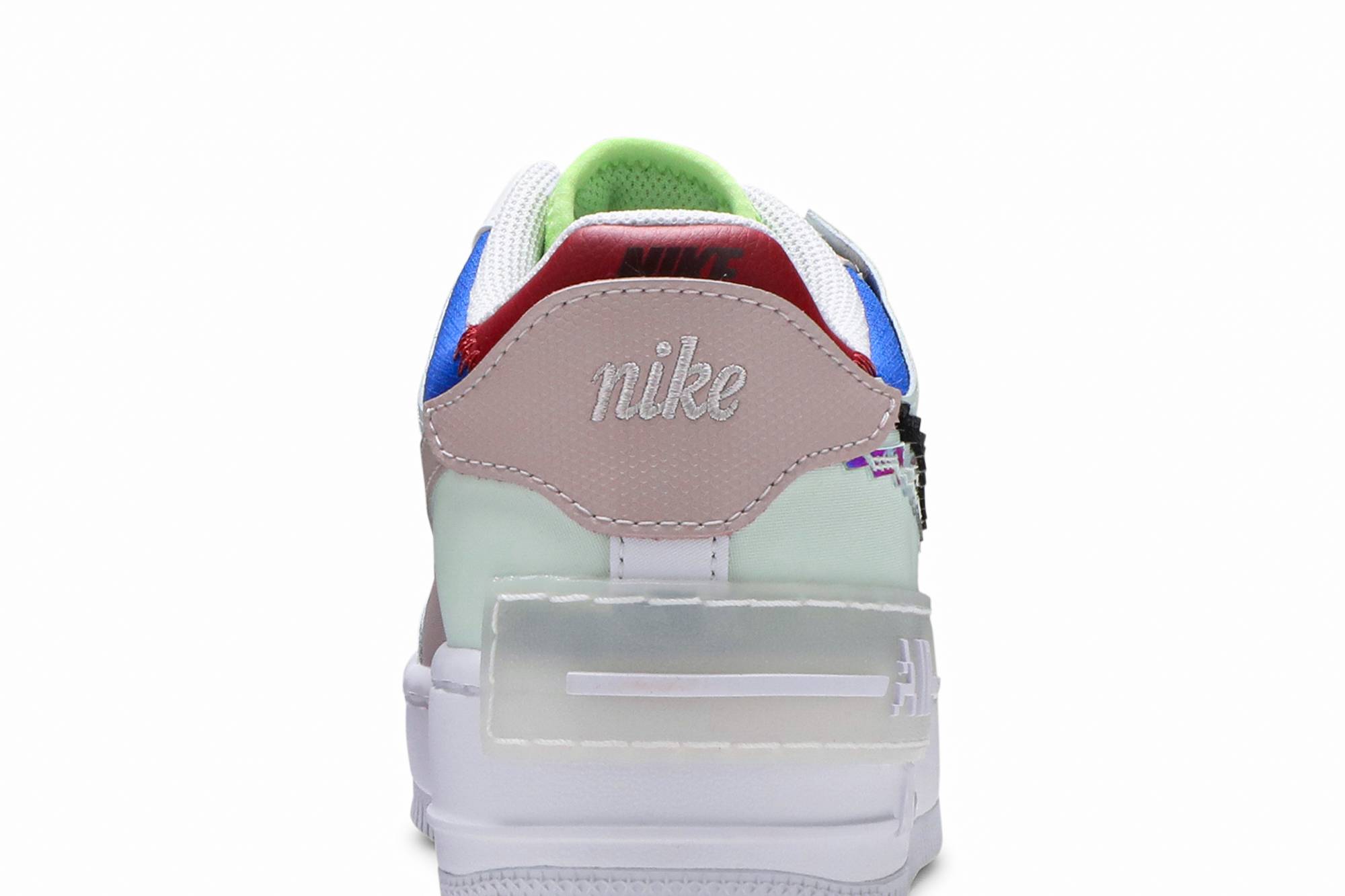 (Women) Nike Air Force 1 Shadow SE Pixel Swoosh - Barely Green CV8480-300 Moroen - Image 7