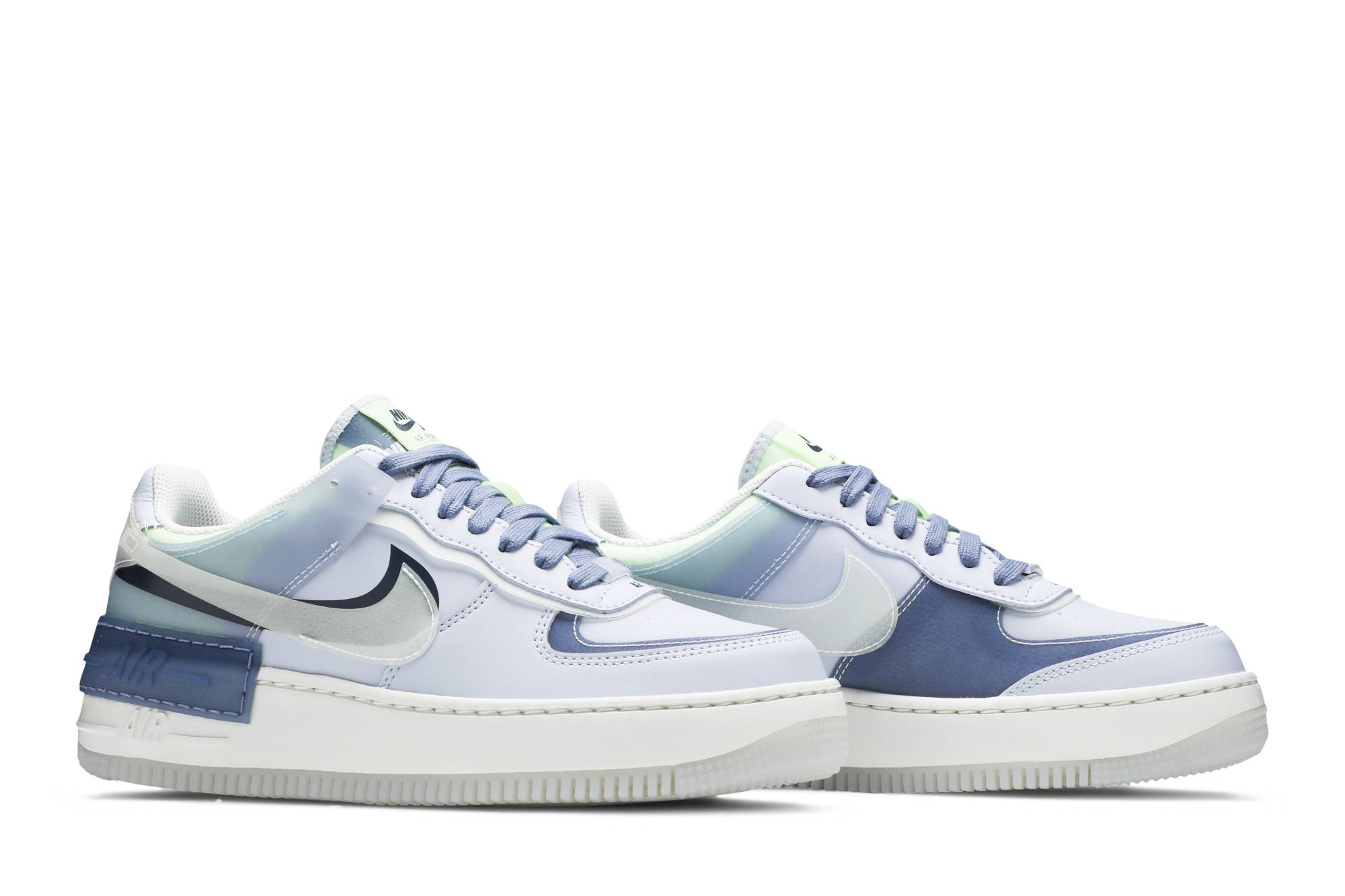 (Women) Nike Air Force 1 Shadow SE World Indigo CK6561-001 Coiloa - Image 15
