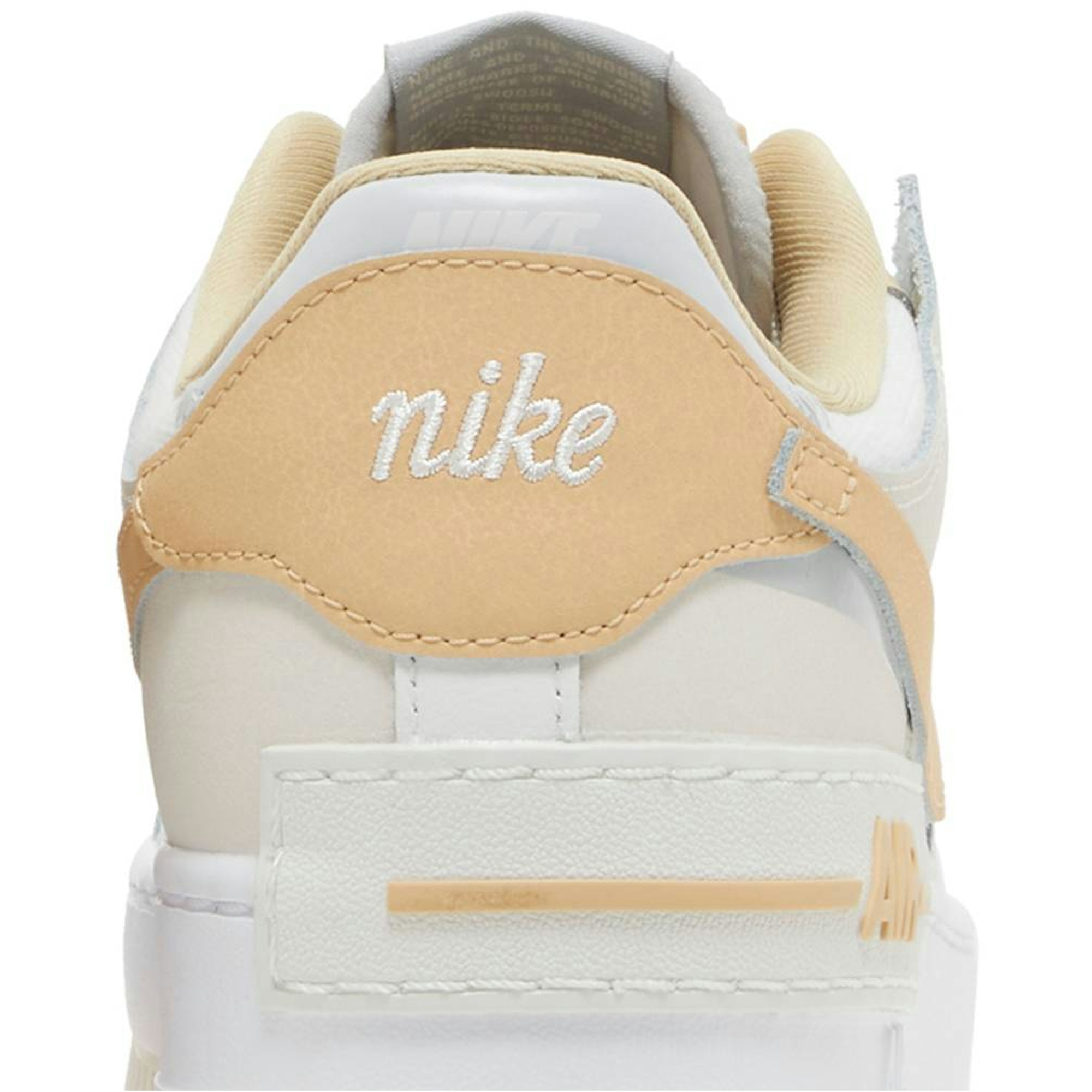 (Women) Nike Air Force 1 Shadow Sesame DV7449-100 Moroen - Image 7