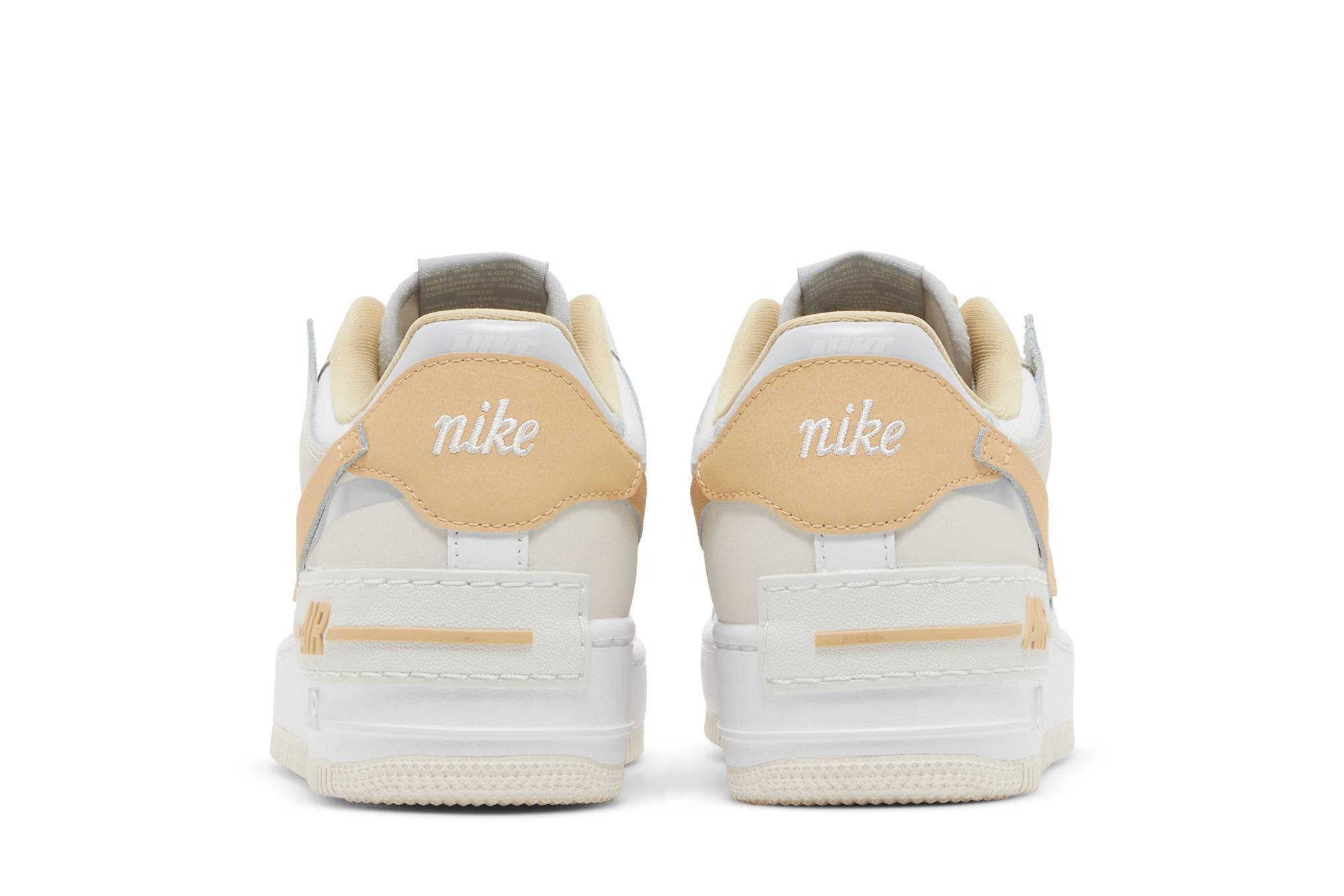 (Women) Nike Air Force 1 Shadow Sesame DV7449-100 Moroen - Image 13