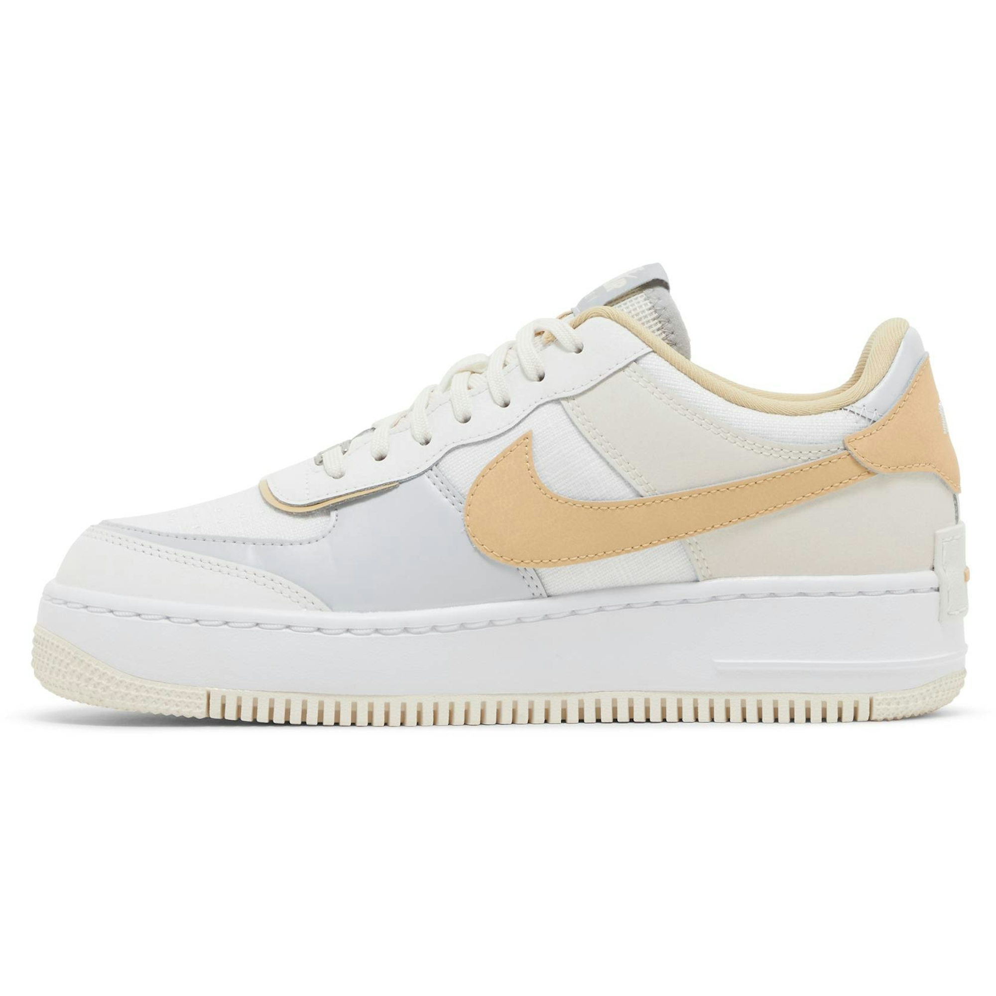 (Women) Nike Air Force 1 Shadow Sesame DV7449-100 Moroen - Image 3