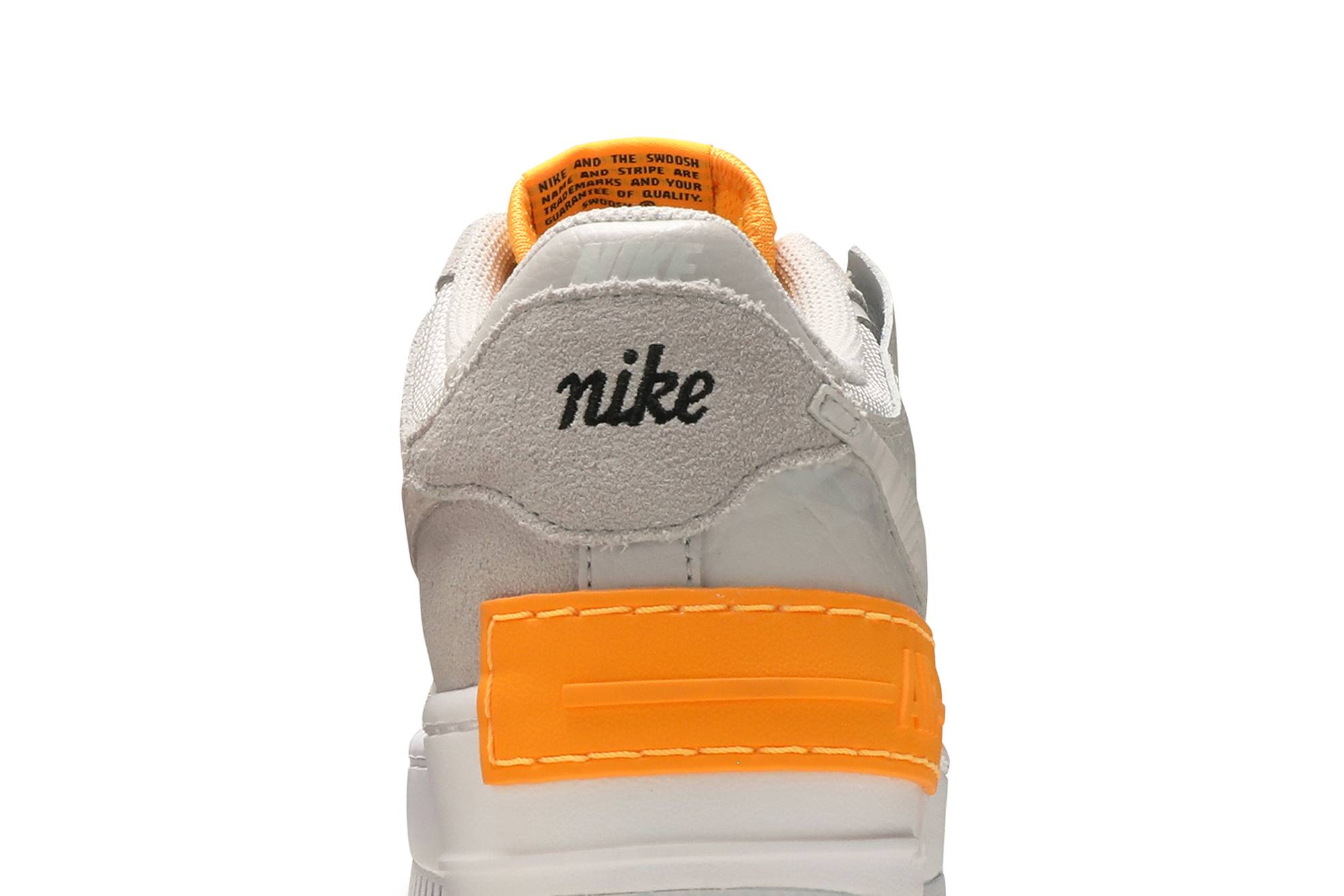 (Women) Nike Air Force 1 Shadow Tan Orange CU3446-001 Moroen - Image 14