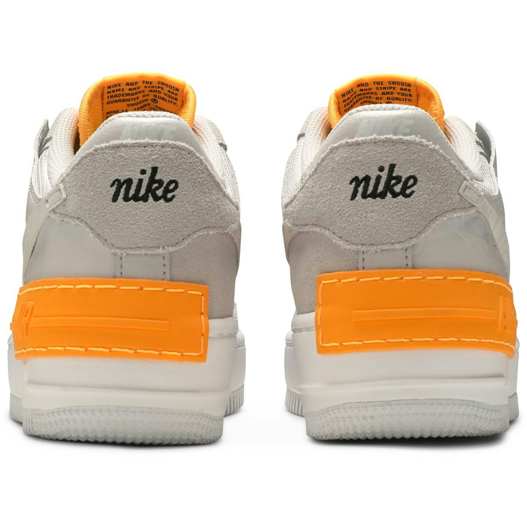 (Women) Nike Air Force 1 Shadow Tan Orange CU3446-001 Moroen - Image 6