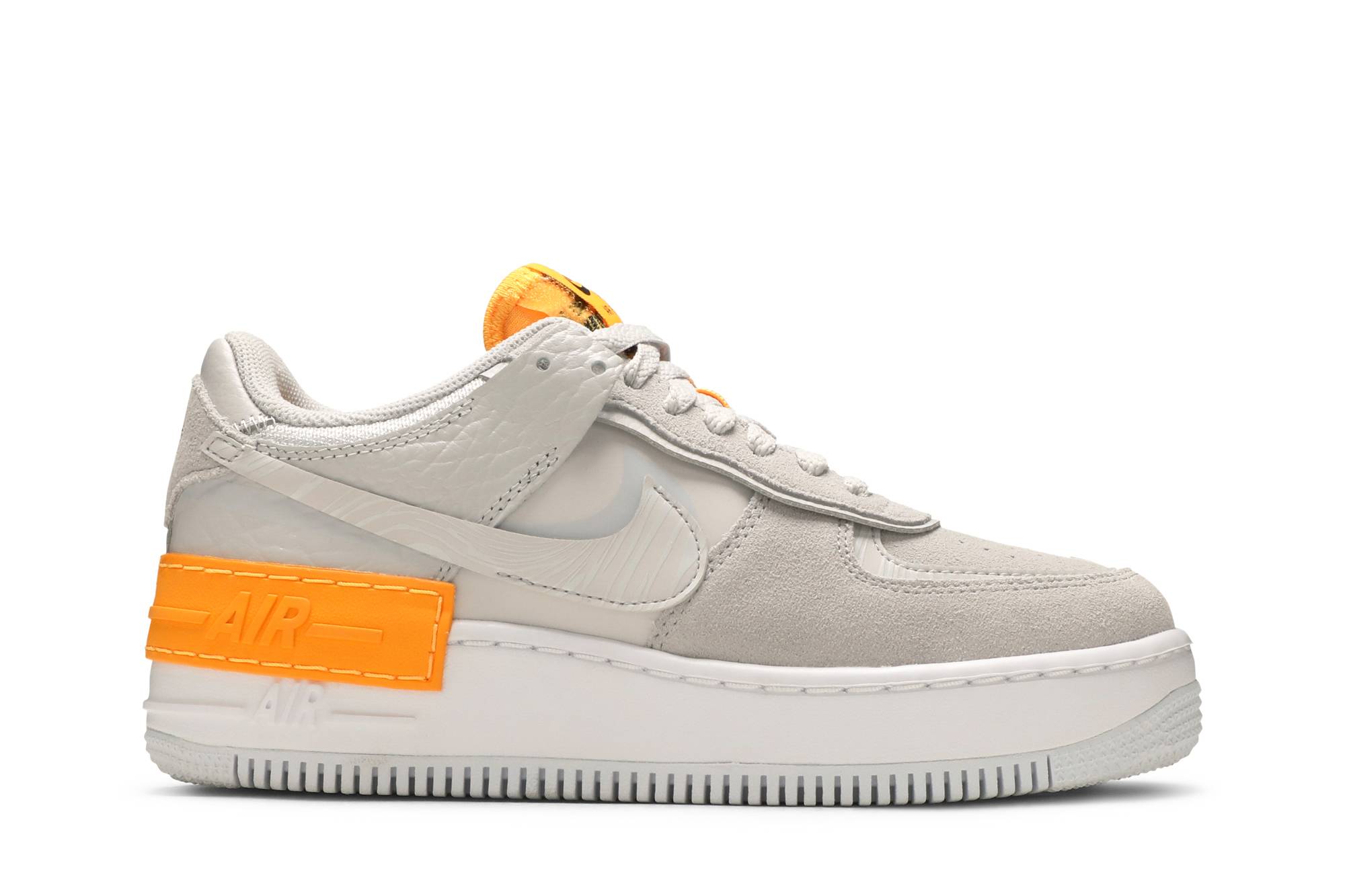 (W) Nike Air Force 1 Shadow Tan Orange CU3446-001 Simpleartly Store