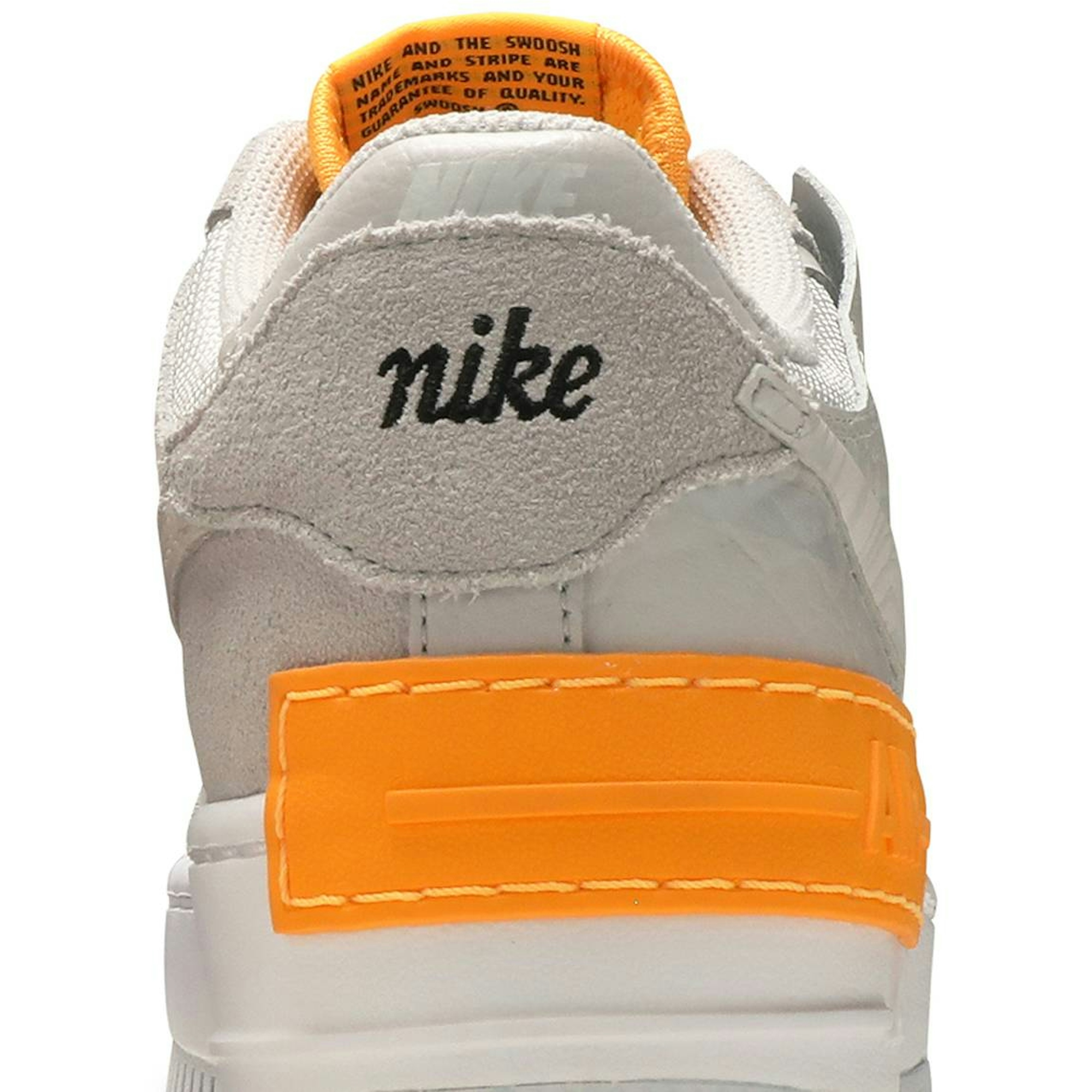 (Women) Nike Air Force 1 Shadow Tan Orange CU3446-001 Moroen - Image 7